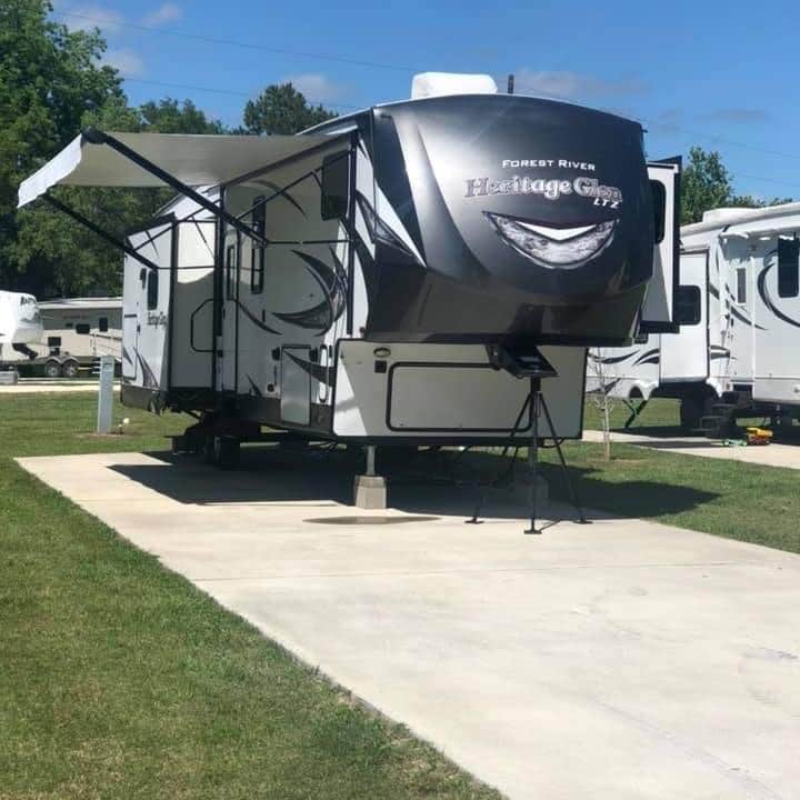 Justin  S.'s photo of rv camping at Trinity Bay RV Park & Lodging near Liberty, TX