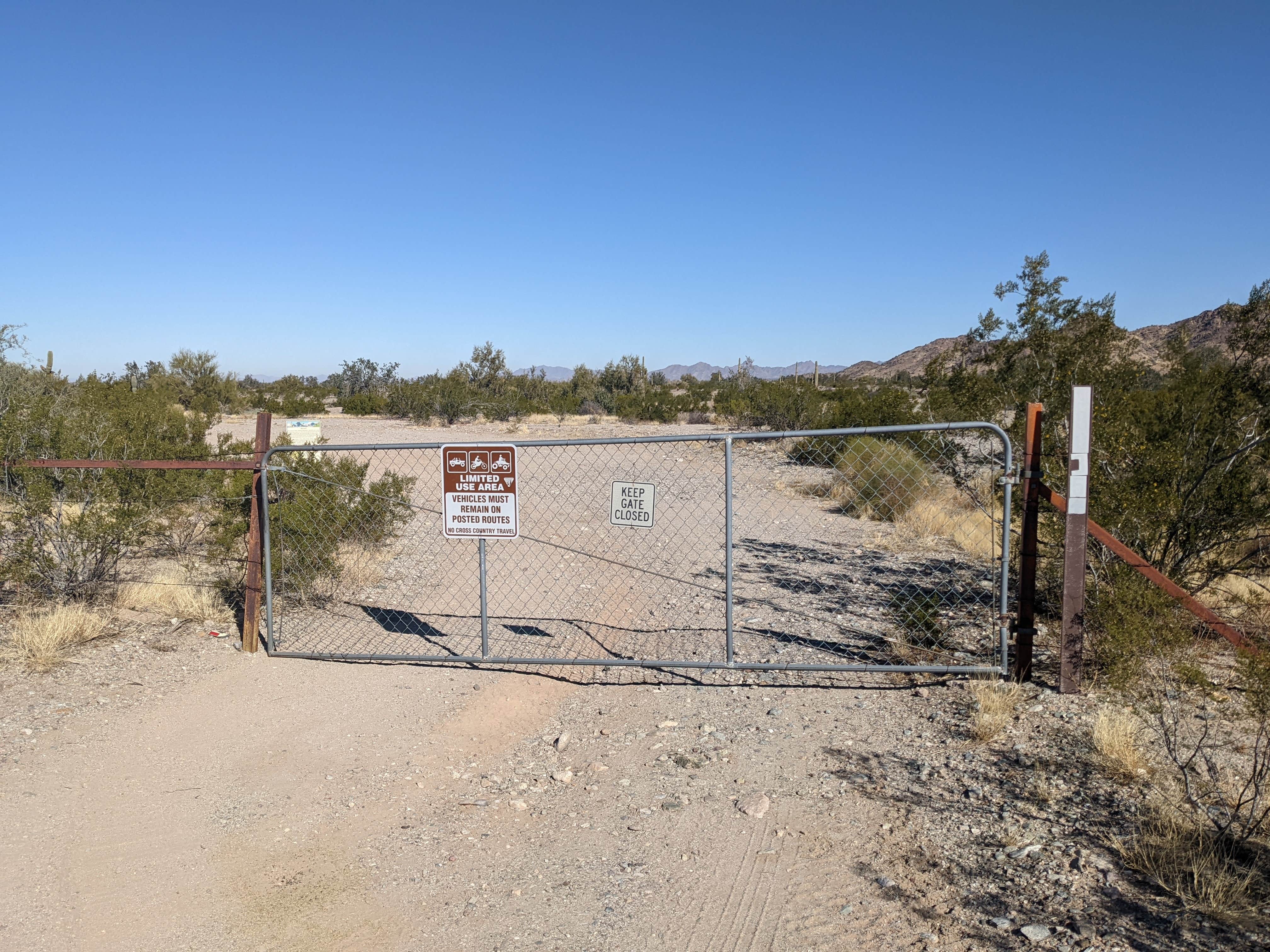 Camper submitted image from BLM Sonoran Desert National Monument - BLM road 8035 access - 5