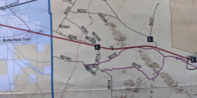 Camper submitted image from BLM Sonoran Desert National Monument - BLM road 8035 access