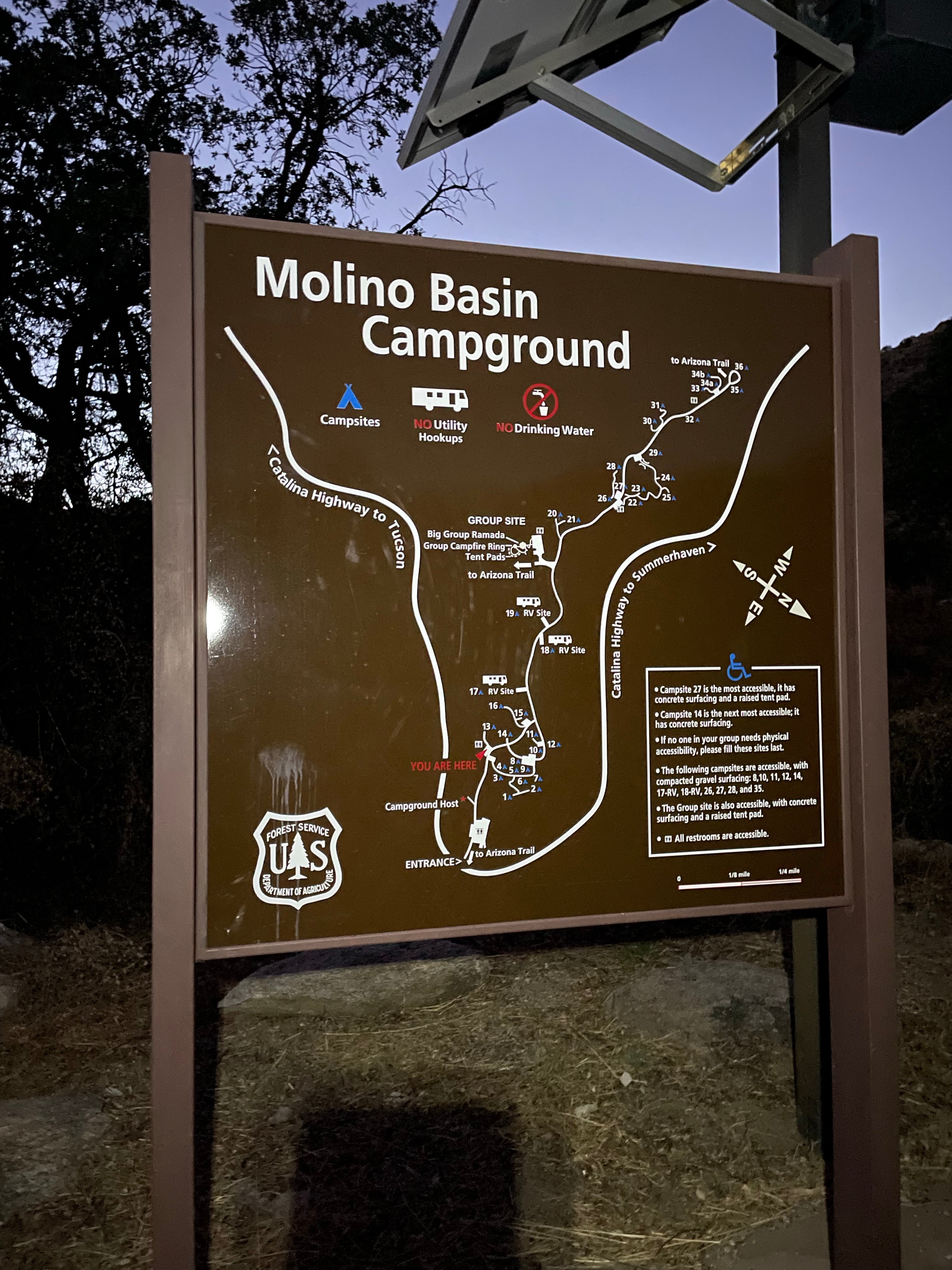 Camper submitted image from Coronado National Forest Molino Basin Campground - 4