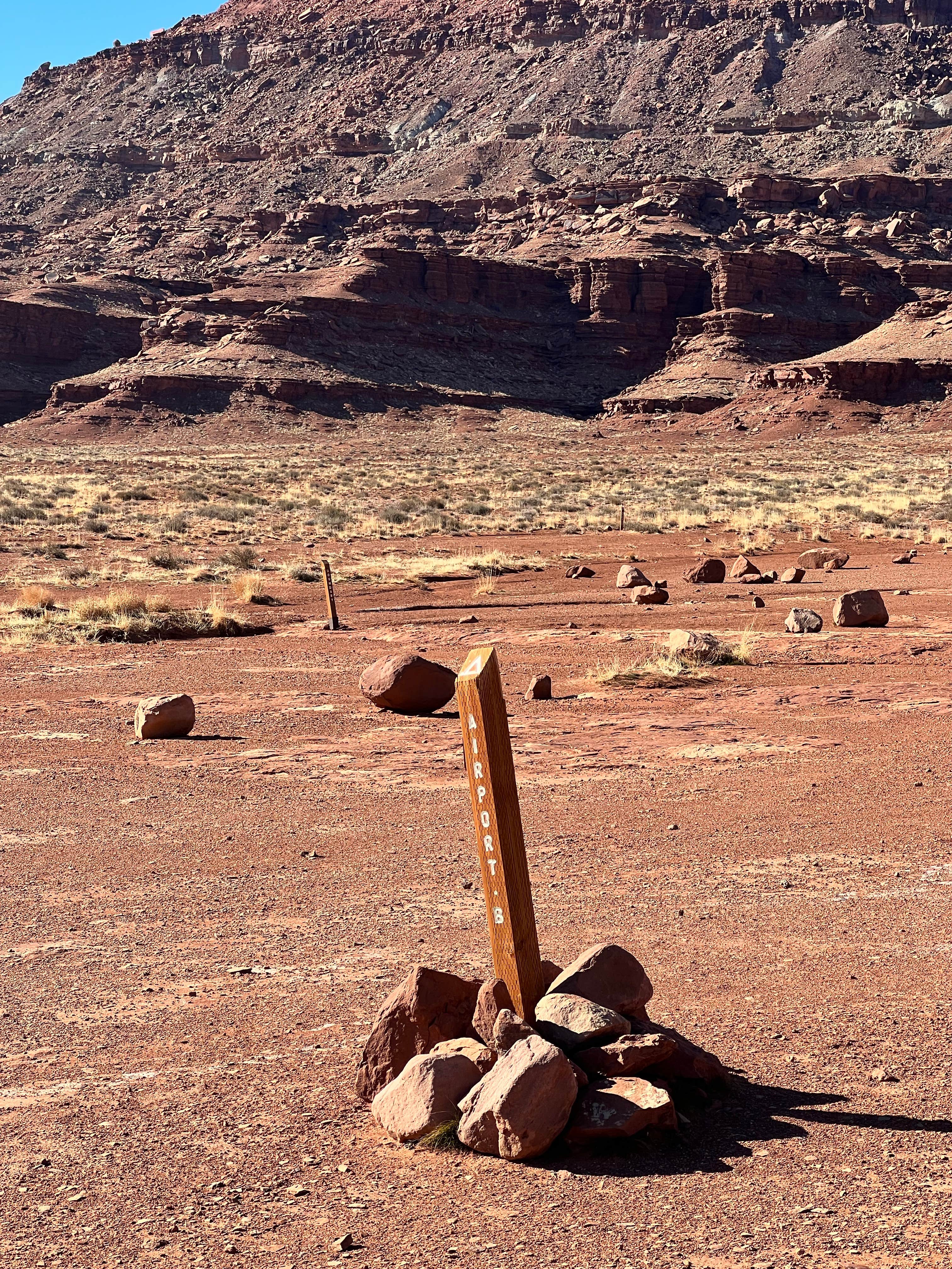 Camper-submitted photo at Airport A Backcountry Campsite — Canyonlands National Park near Canyonlands National Park