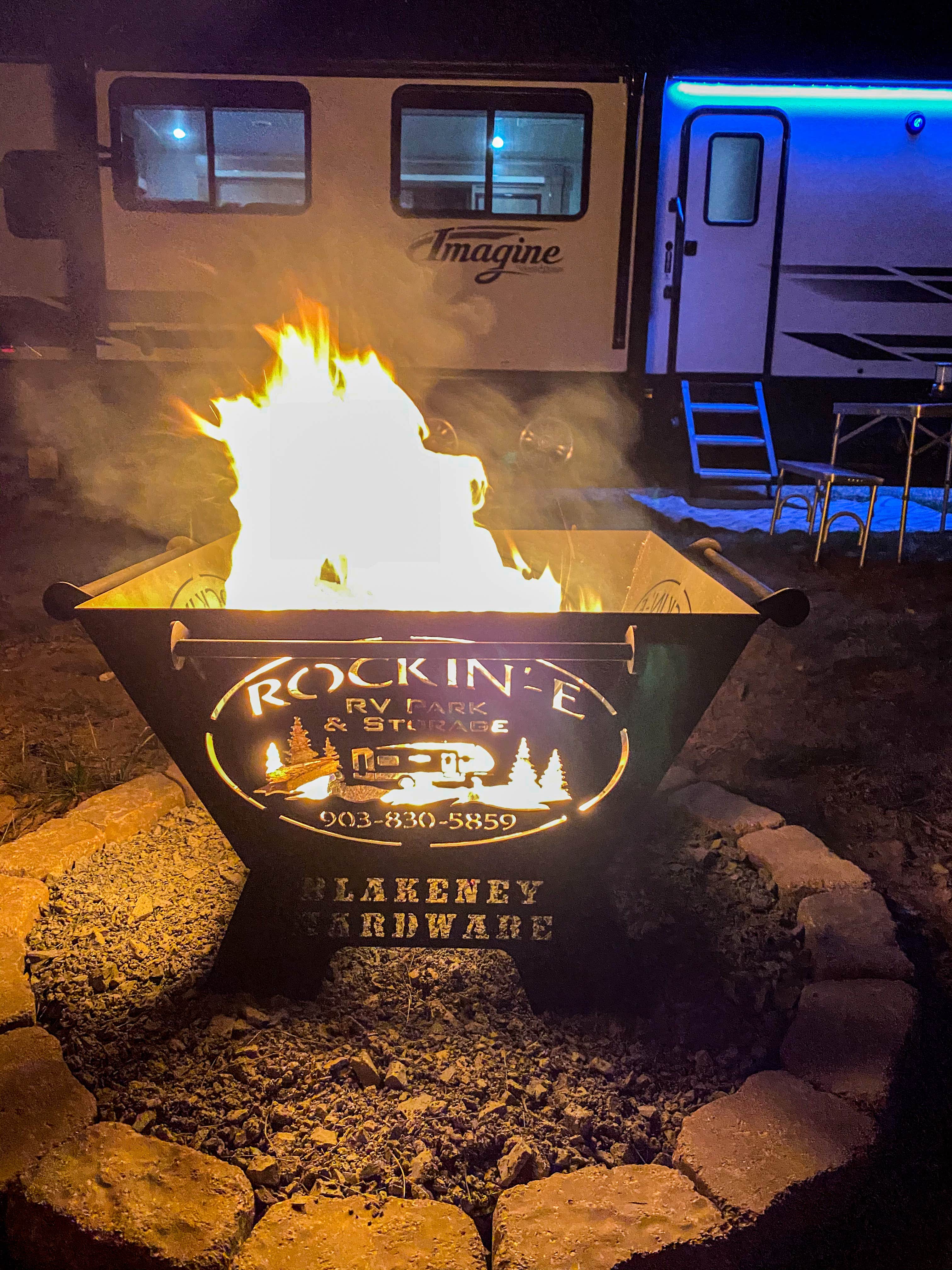 Camper submitted image from Rockin’E RV Park and Storage - 5