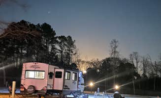 Elizabeth M.'s photo of rv camping at Rockin’E RV Park and Storage near Neches, TX