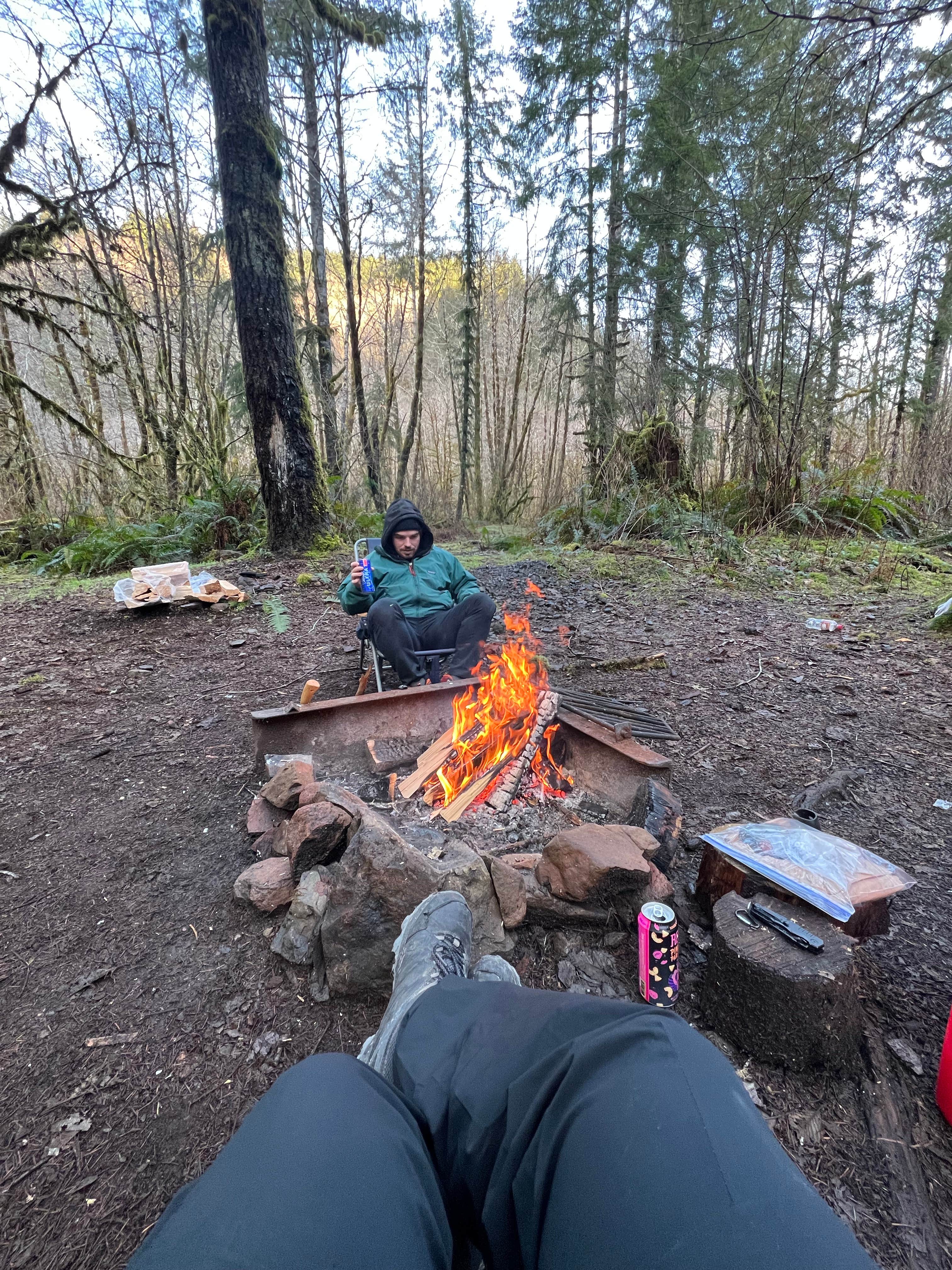 Camper-submitted photo at Cook Creek near Ilwaco, WA