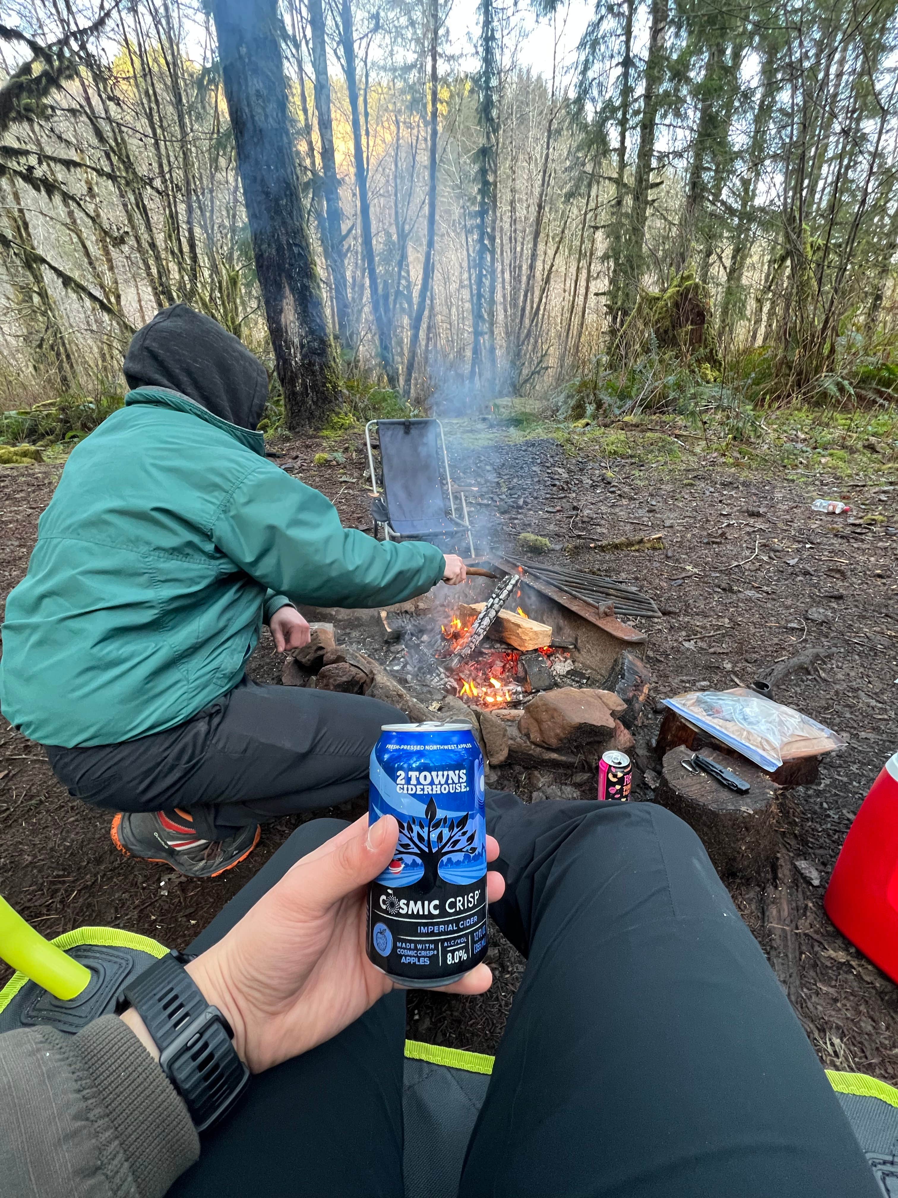 Camper-submitted photo at Cook Creek near Ilwaco, WA