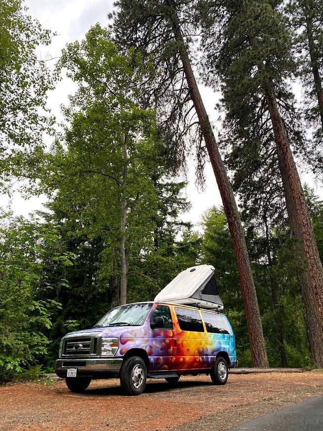 Carly E.'s photo of rv camping at Toll Bridge Park Campground near Dufur, OR