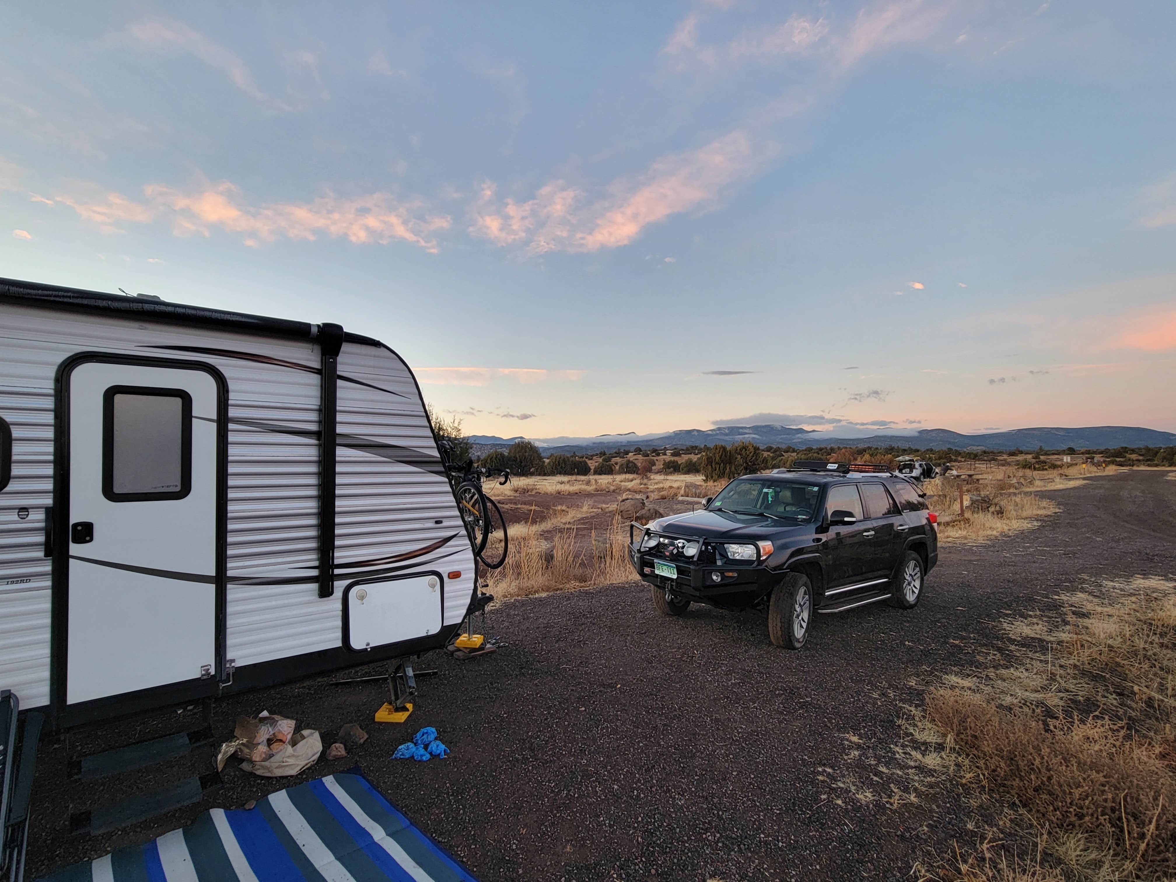 Christopher's photo of rv camping at Cosmic Campground near Glenwood, NM