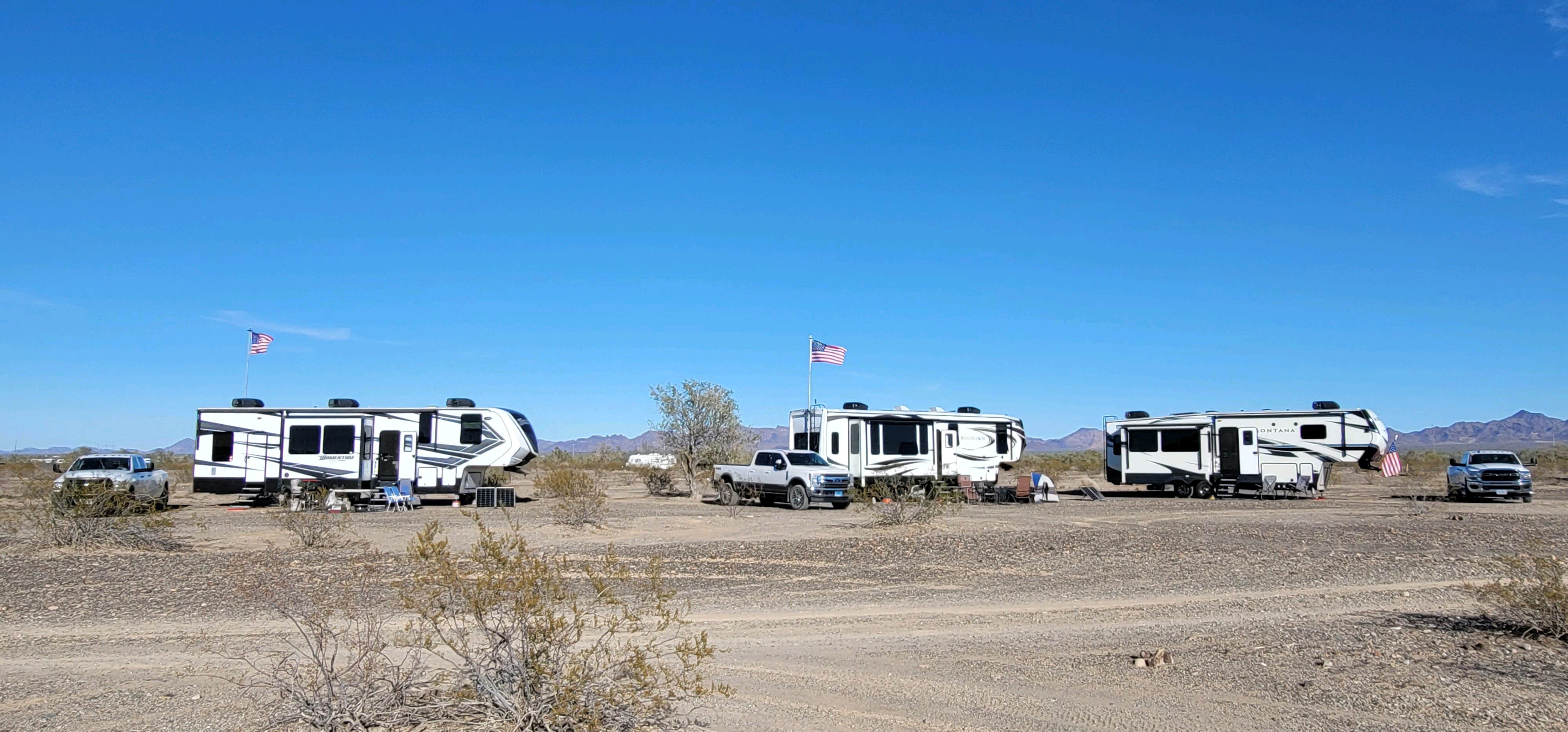 Camping near Mitchell Mine Road: Quartzite - La Posa, Quartzsite, Arizona