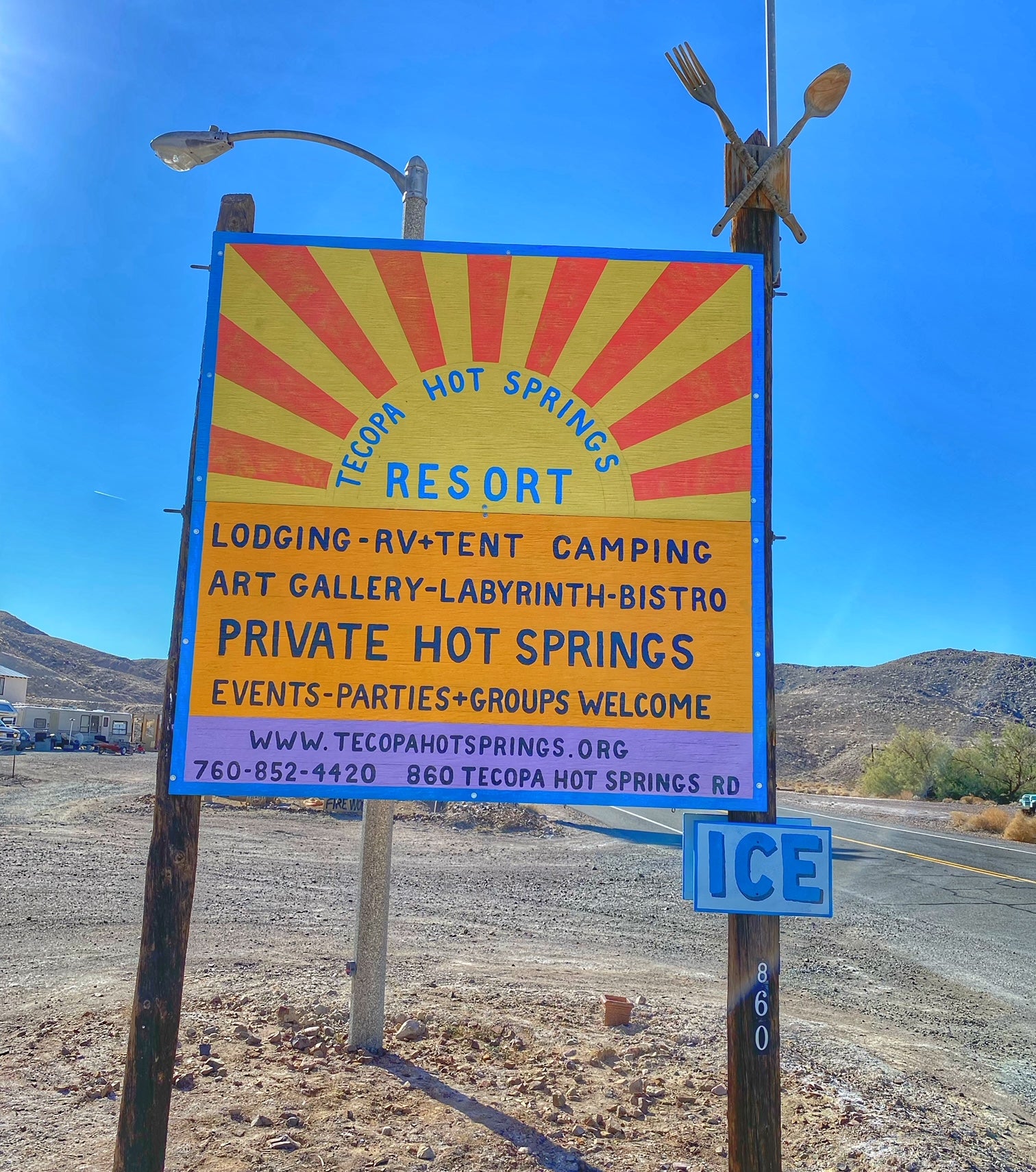 Camper submitted image from Tecopa Hot Springs Resort - 1