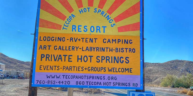 Camper submitted image from Tecopa Hot Springs Resort