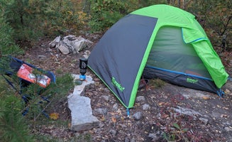Camper-submitted photo from Veach Gap - GWNF - Backpacking Site