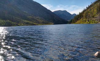Jeff C.'s photo of a dispersed camping area at Black Lake Backcountry Campsite near Winthrop, WA