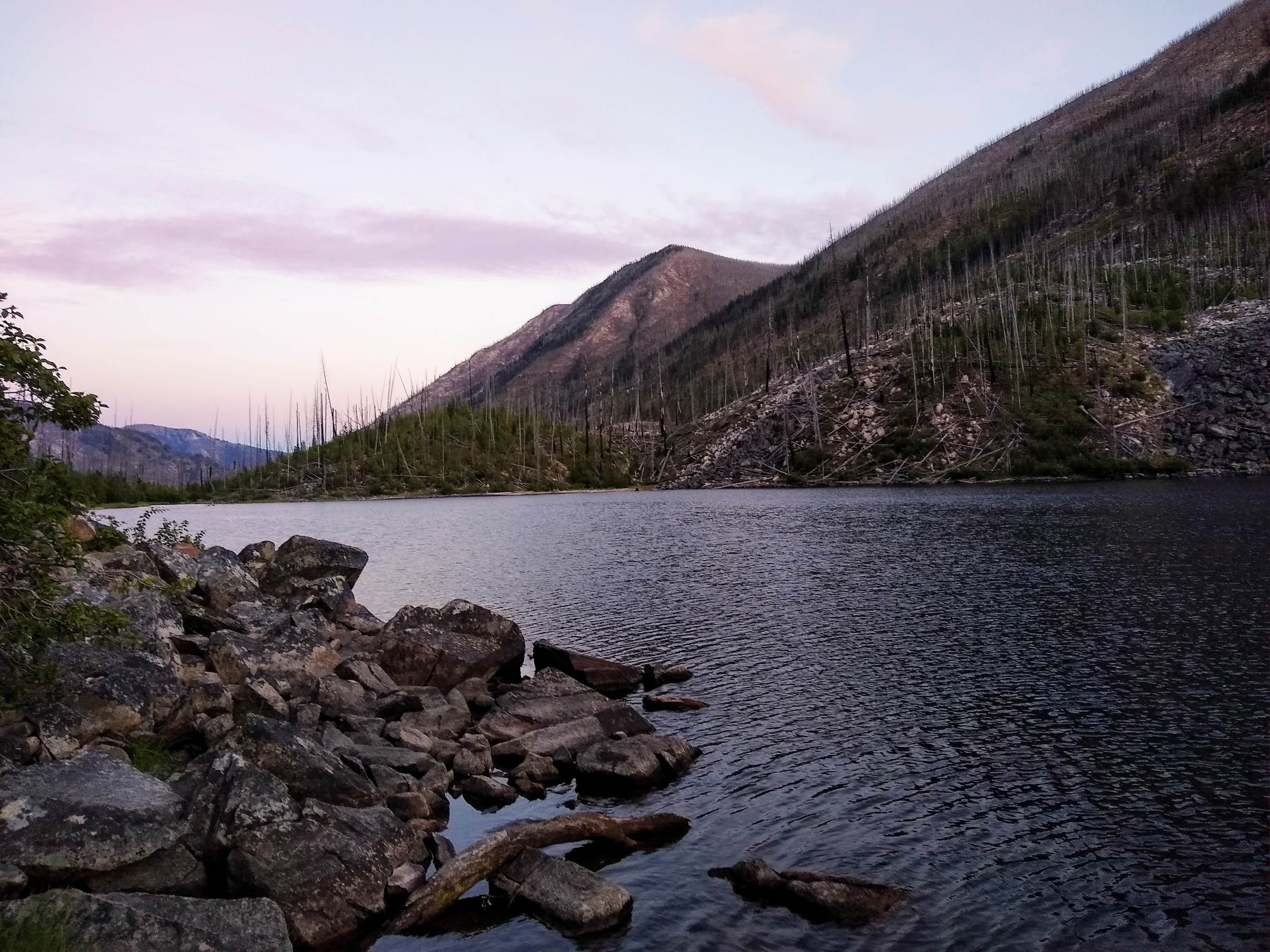 Camper-submitted photo at Black Lake Backcountry Campsite near Conconully, WA