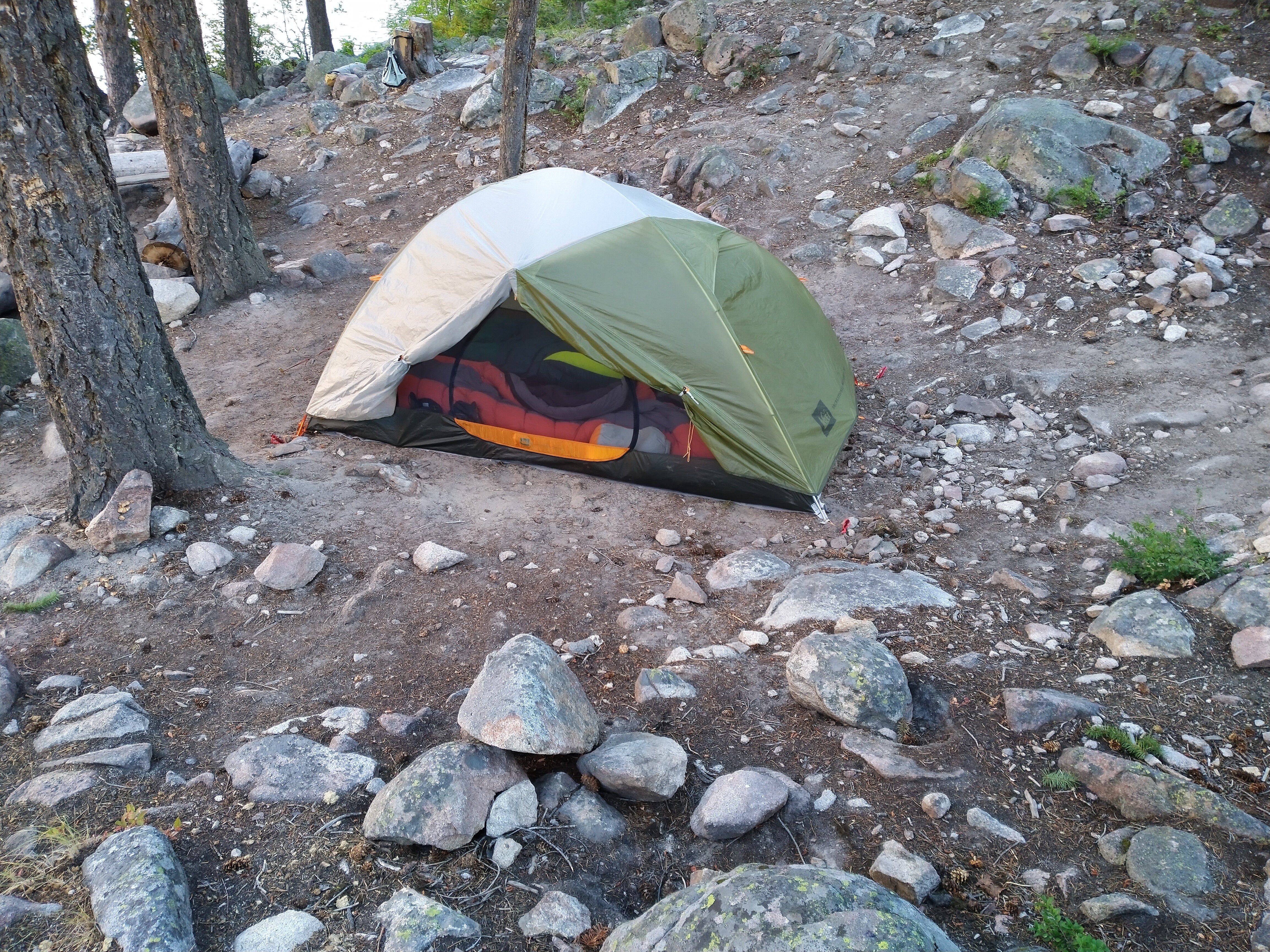 Camper submitted image from Black Lake Backcountry Campsite - 1