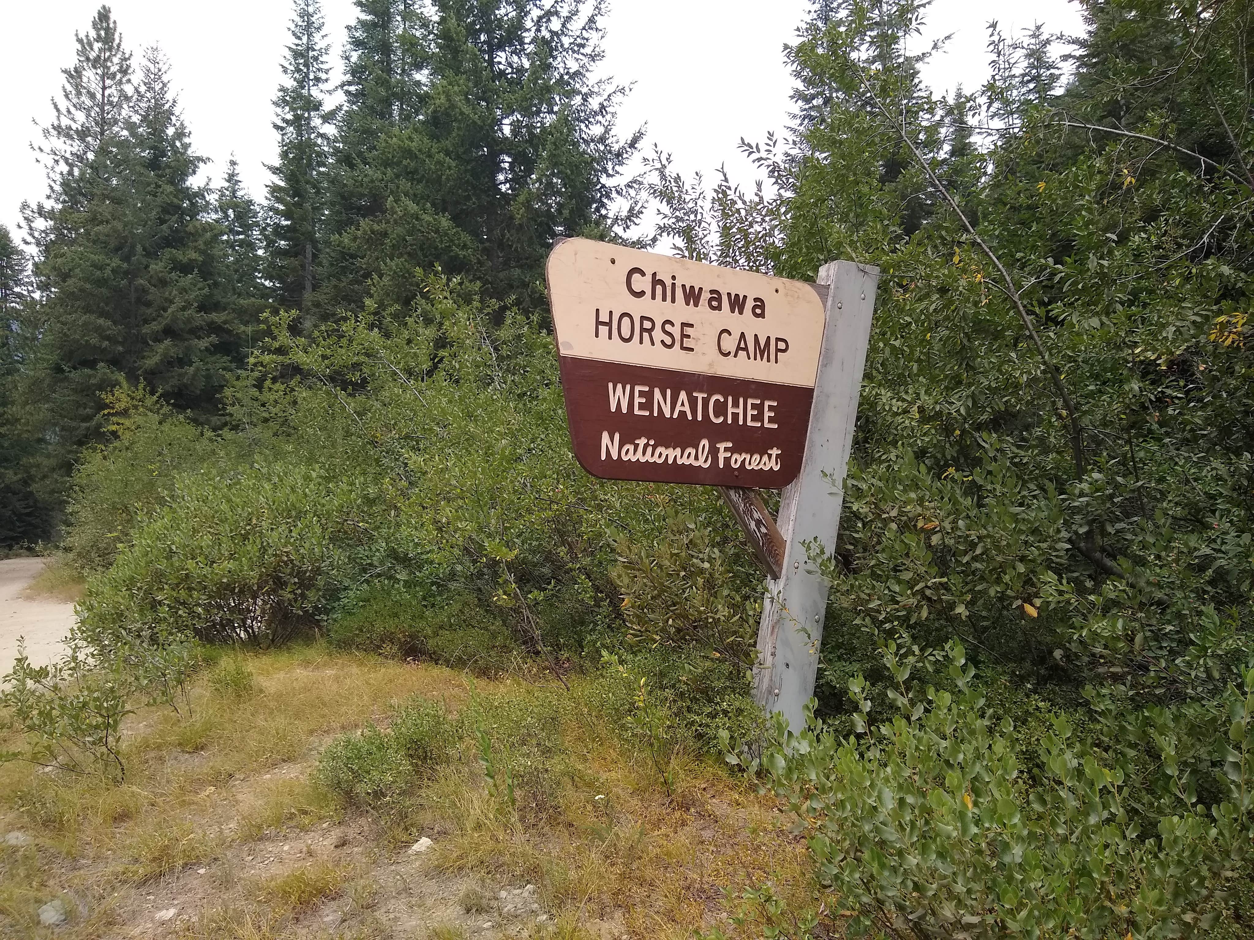 Camper-submitted photo at Chiwawa Horse Campground near Manson, WA