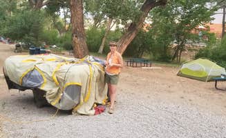 Graham W.'s photo of tent camping at Up the Creek Campground near Castle Valley, UT