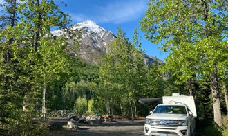 Camping near Matanuska Glacier: King Mountain State Rec Area, Sutton, Alaska