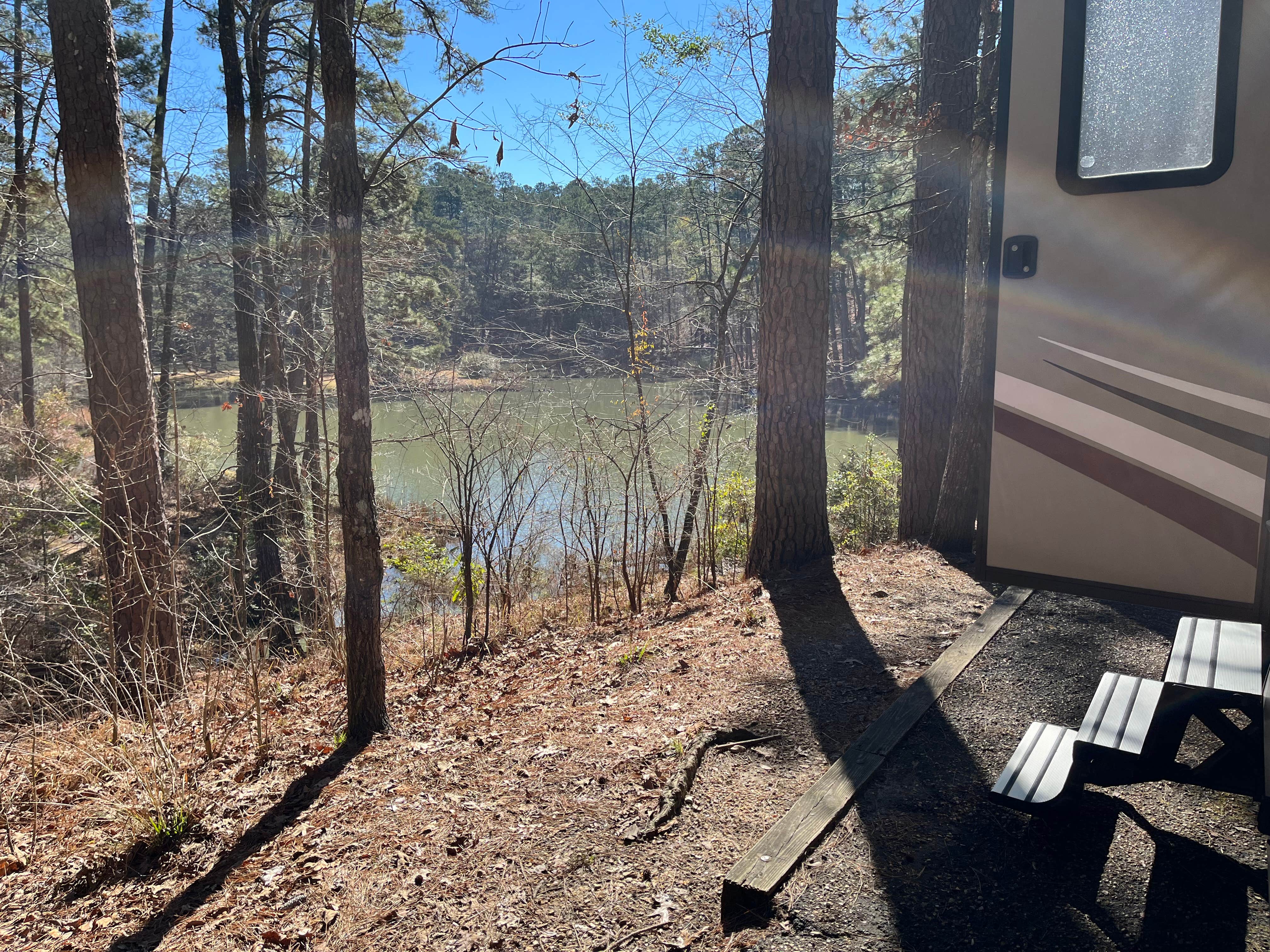 Team D.'s photo of rv camping at Clear Springs Lake Rec Area NF Campground near St. Joseph, LA