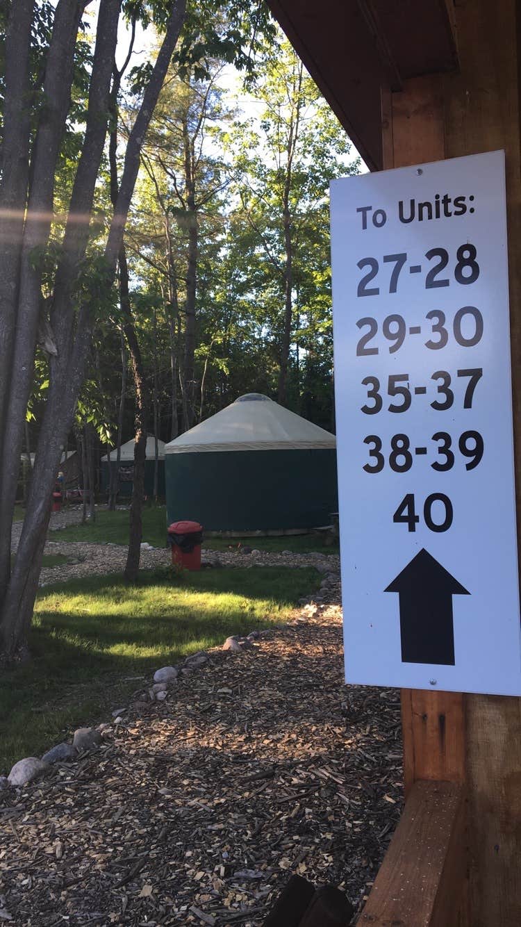 Camper-submitted photo at Uncle Ducky's Paddlers Village near Eben Junction, MI