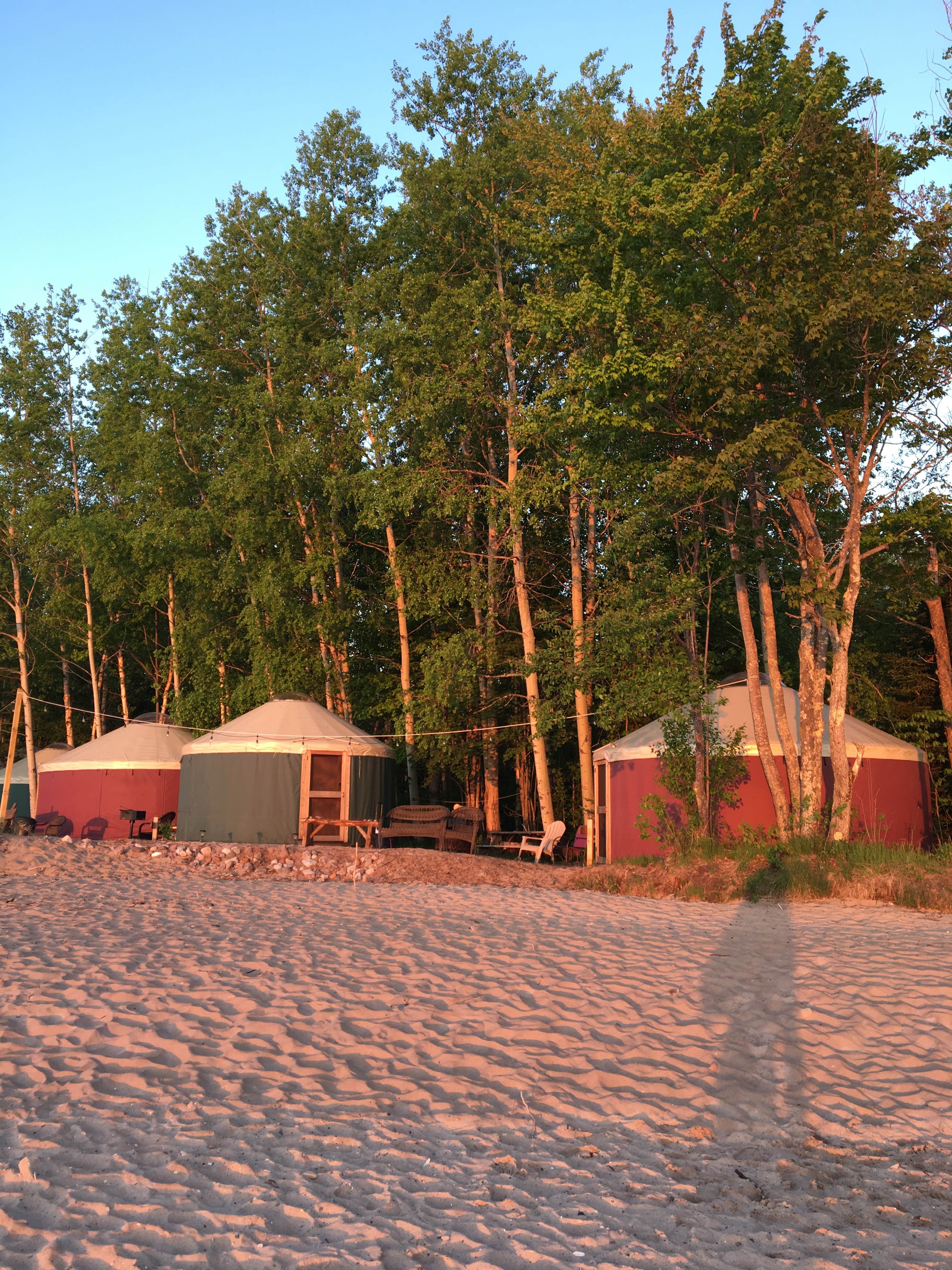 Camper-submitted photo at Uncle Ducky's Paddlers Village near Eben Junction, MI