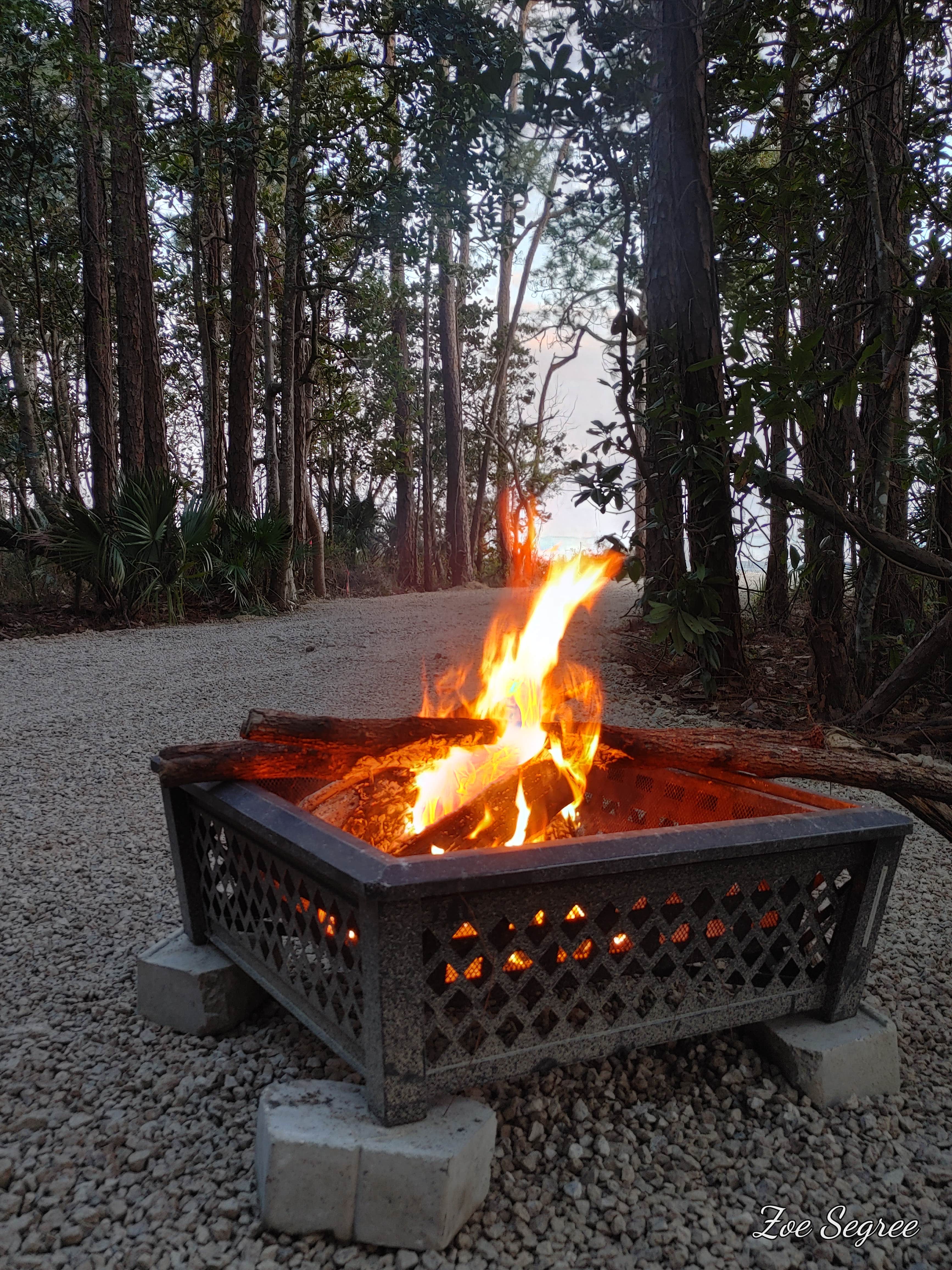Camper-submitted photo at Magnolias by the Bay private RV site + Dock near Eastpoint, FL