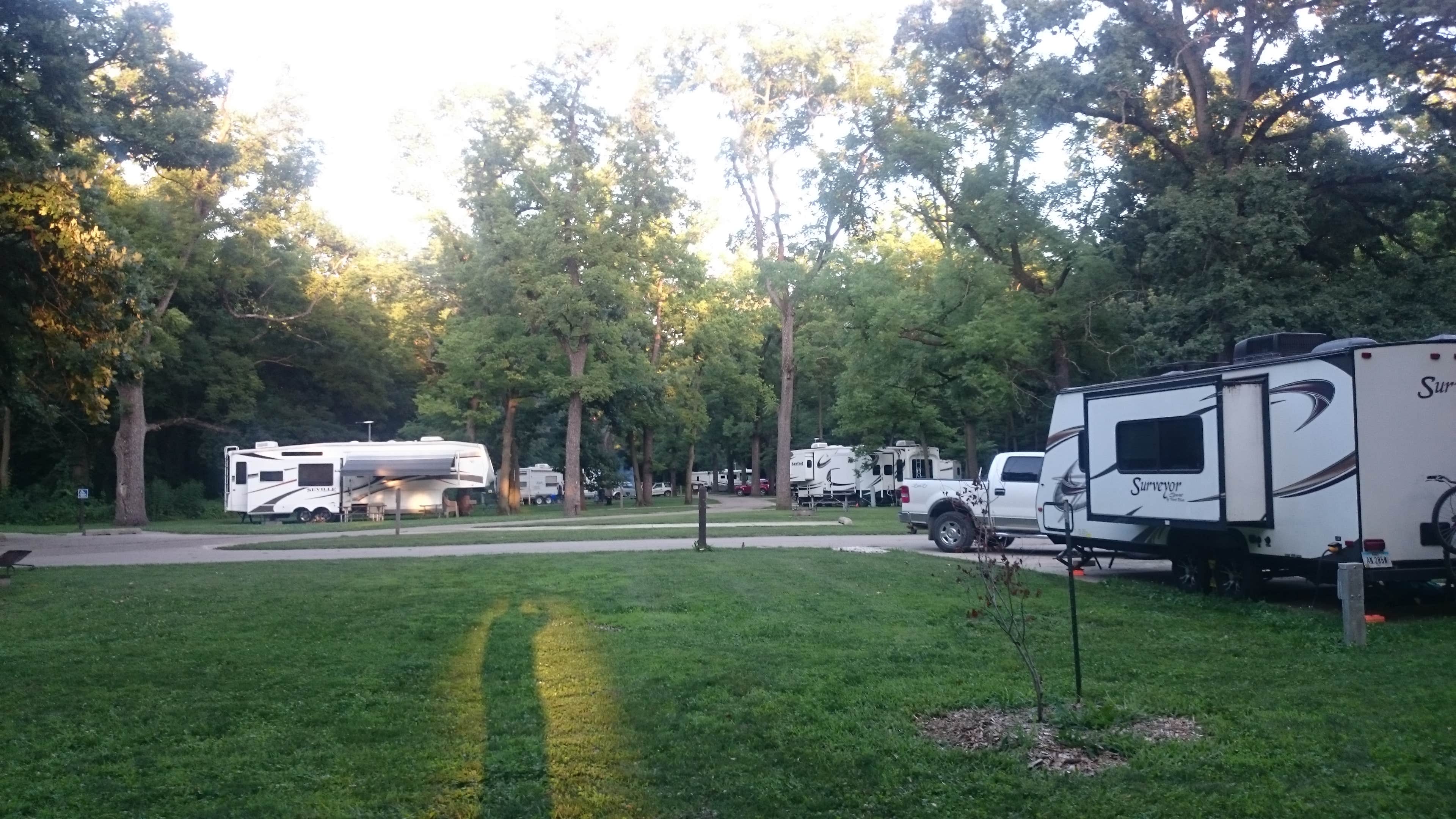 Daniel  B.'s photo of rv camping at Walnut Woods State Park Campground near Johnston, IA