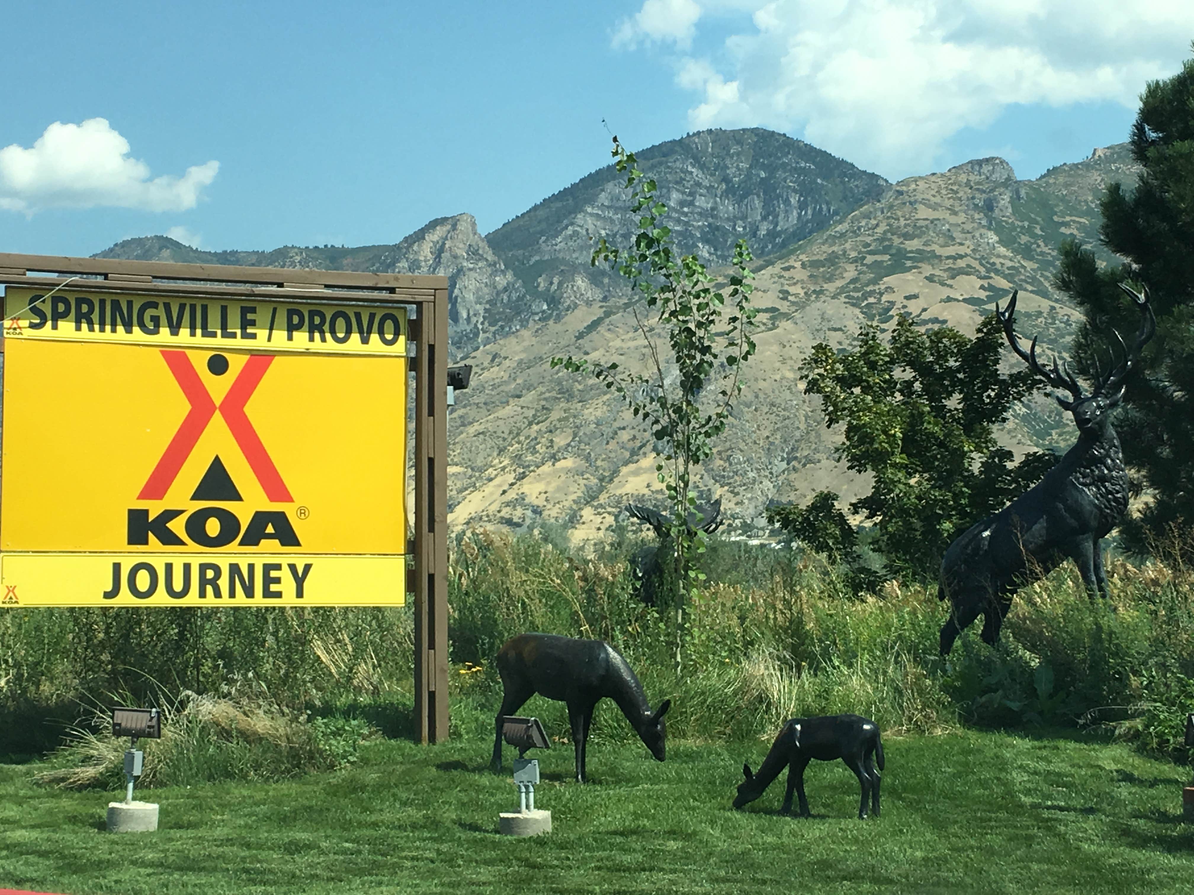 Camper-submitted photo at Springville / Provo KOA Holiday near Heber, UT