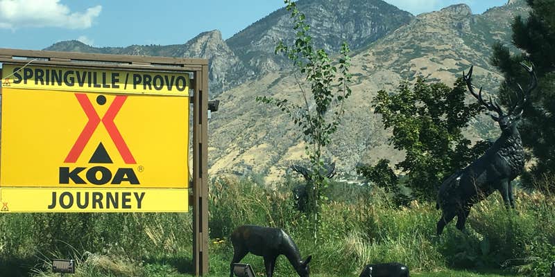 Camper submitted image from Springville / Provo KOA Holiday