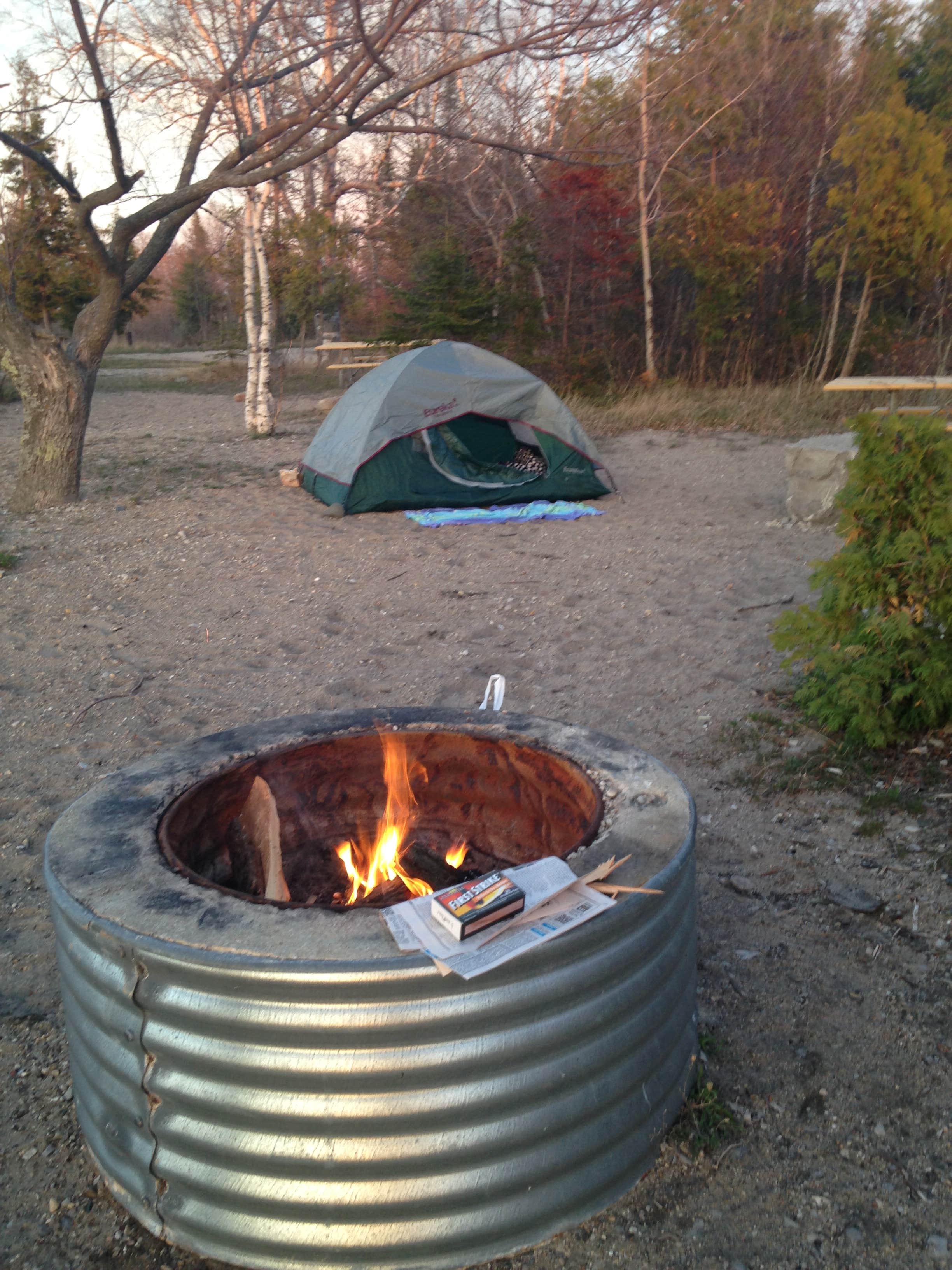 Halie C.'s photo at Leelanau State Park Campground near Eastport, MI