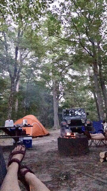 Camper submitted image from Lake Superior State Forest Campground - 2