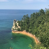 Review photo of Lake Superior State Forest Campground by Halie C., July 10, 2018