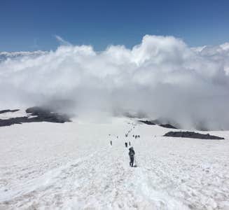Camper-submitted photo from Camp Muir — Mount Rainier National Park