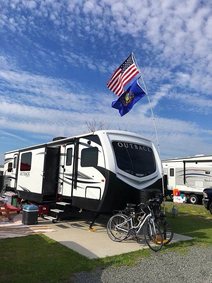 Tammy K.'s photo of rv camping at Treasure Beach RV Park & Campground in Delaware