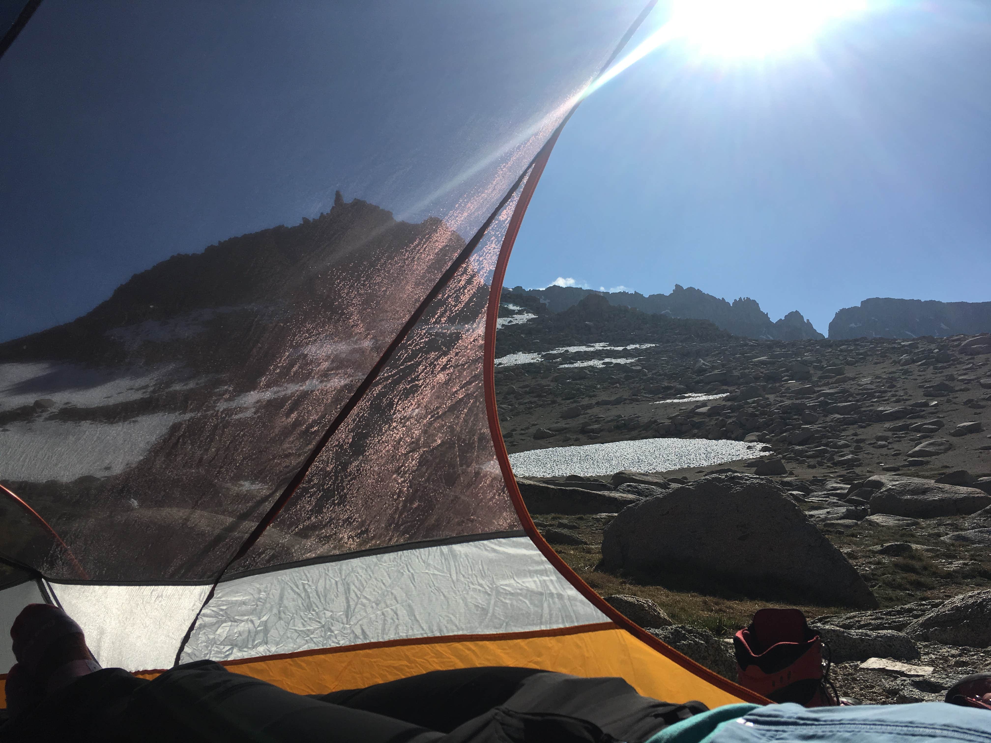 Shannon C.'s photo of tent camping at North Lake Campground near Independence, CA