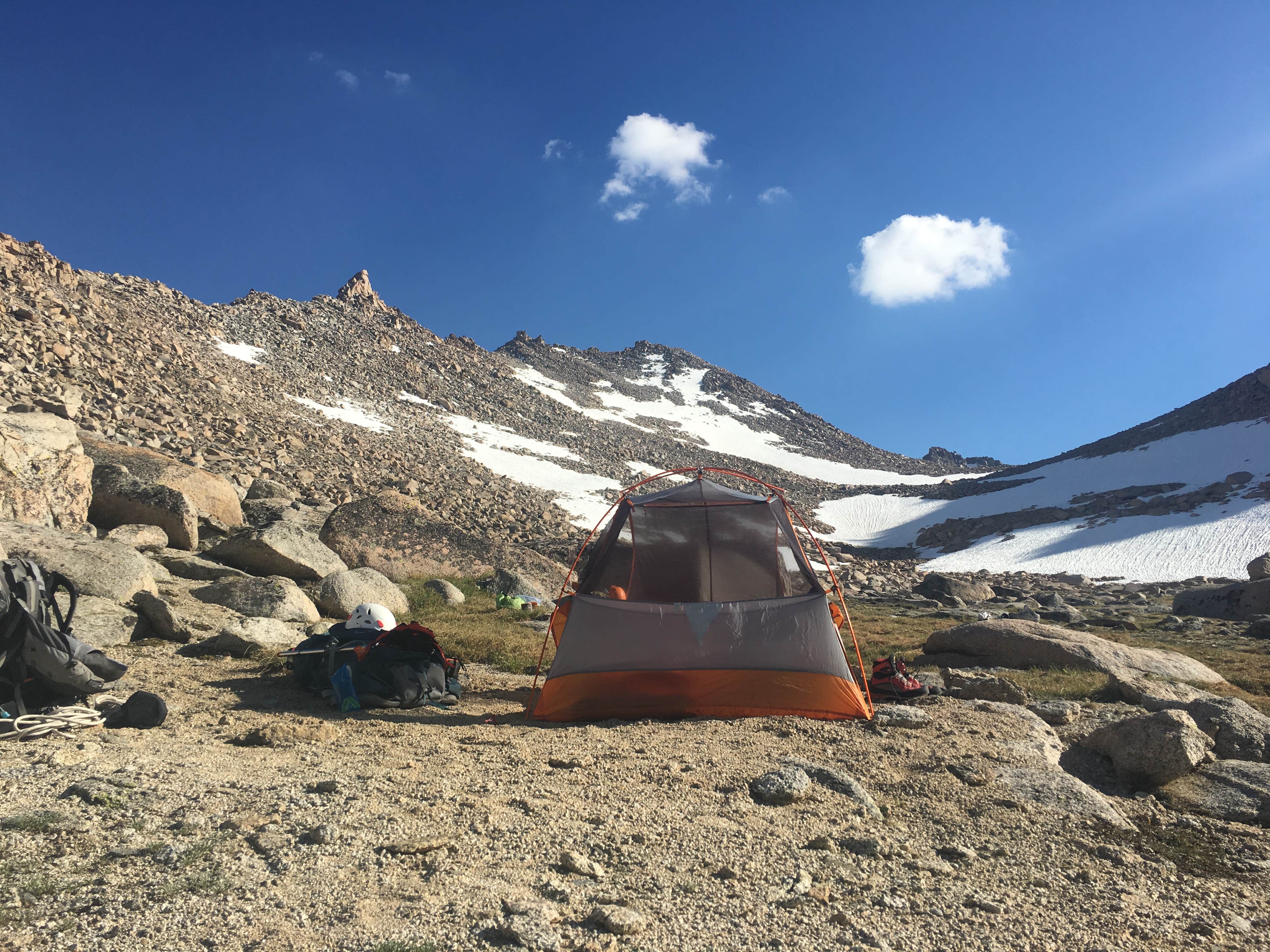 Shannon C.'s photo of tent camping at North Lake Campground near Bishop, CA
