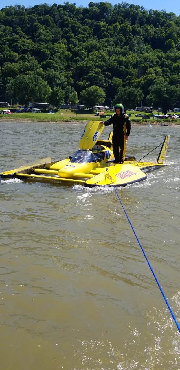 Camper-submitted photo at Clifty Falls State Park Campground in Indiana