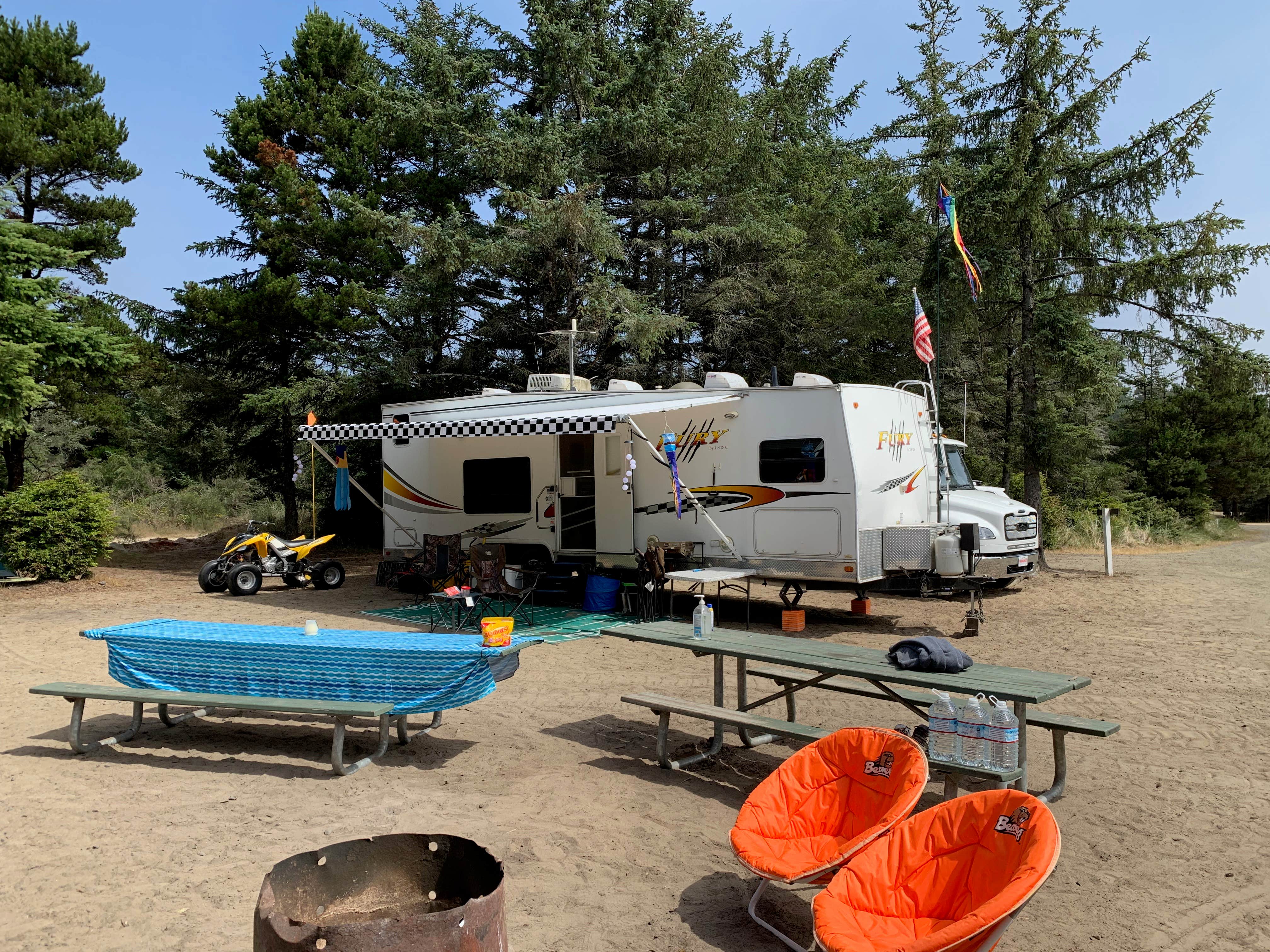 Dan M.'s photo at Half Moon Bay Campground near Reedsport, OR