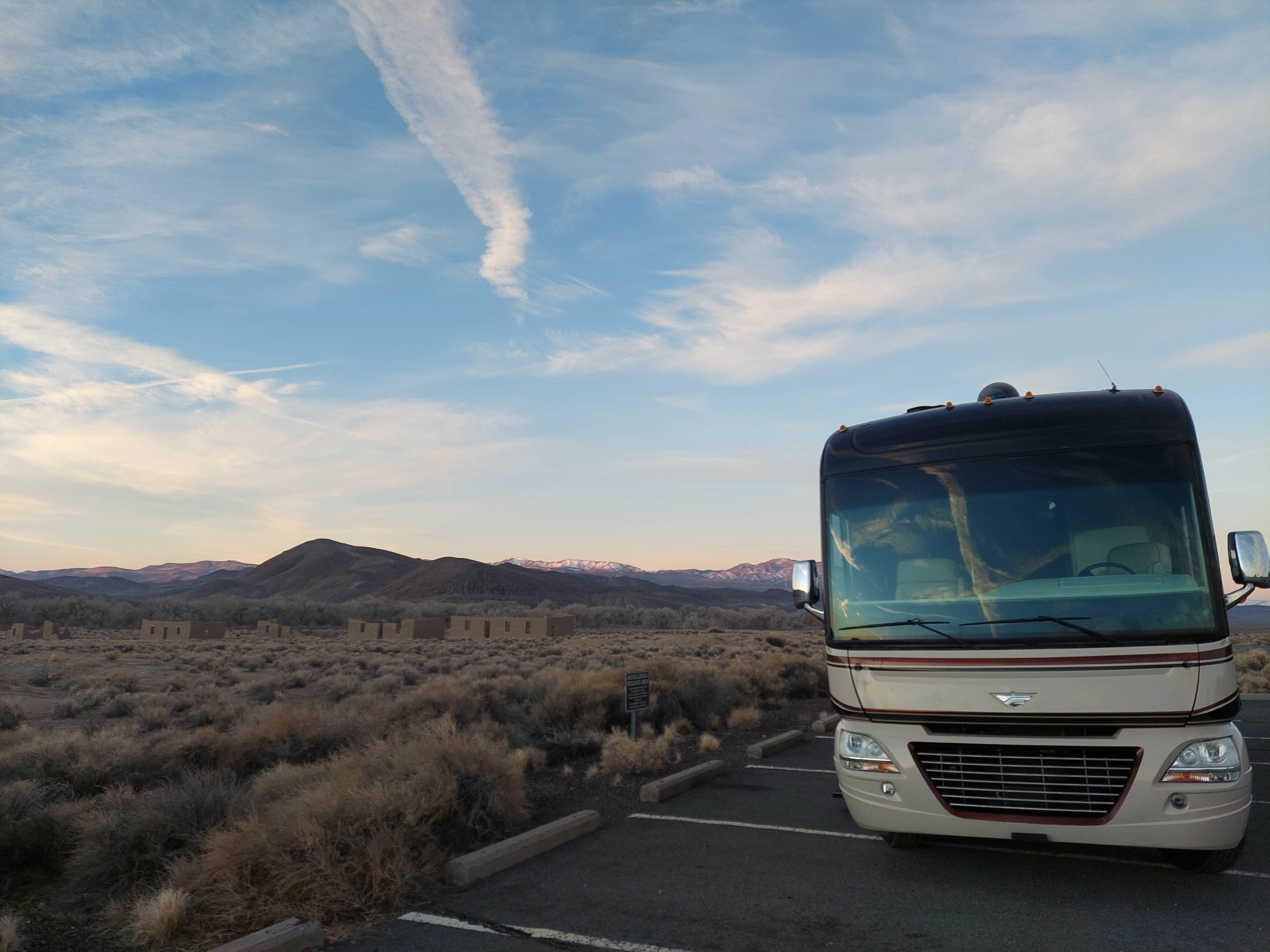Graham W.'s photo of rv camping at Samuel Buckland Campground — Fort Churchill State Historic Park near Fallon, NV
