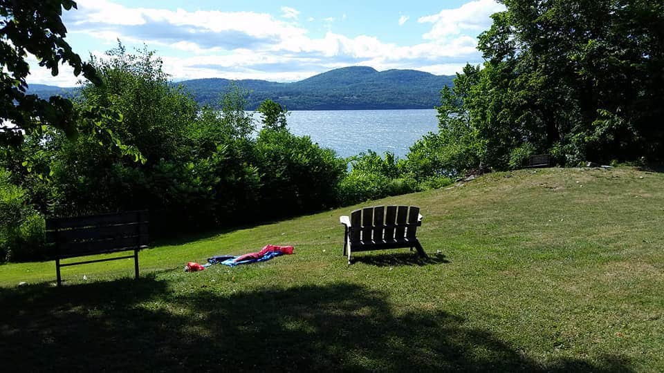 Camper-submitted photo at D.A.R State Park Campground near Addison, VT
