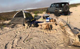 Camping near Magnolia Beach: Matagorda Beach Dispersed Camping, Matagorda, Texas