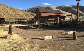 Ashley B.'s photo of glamping accommodations at Lone Tree Campground — Cottonwood Canyon State Park near John Day Lock and Dam, Lake Umatilla