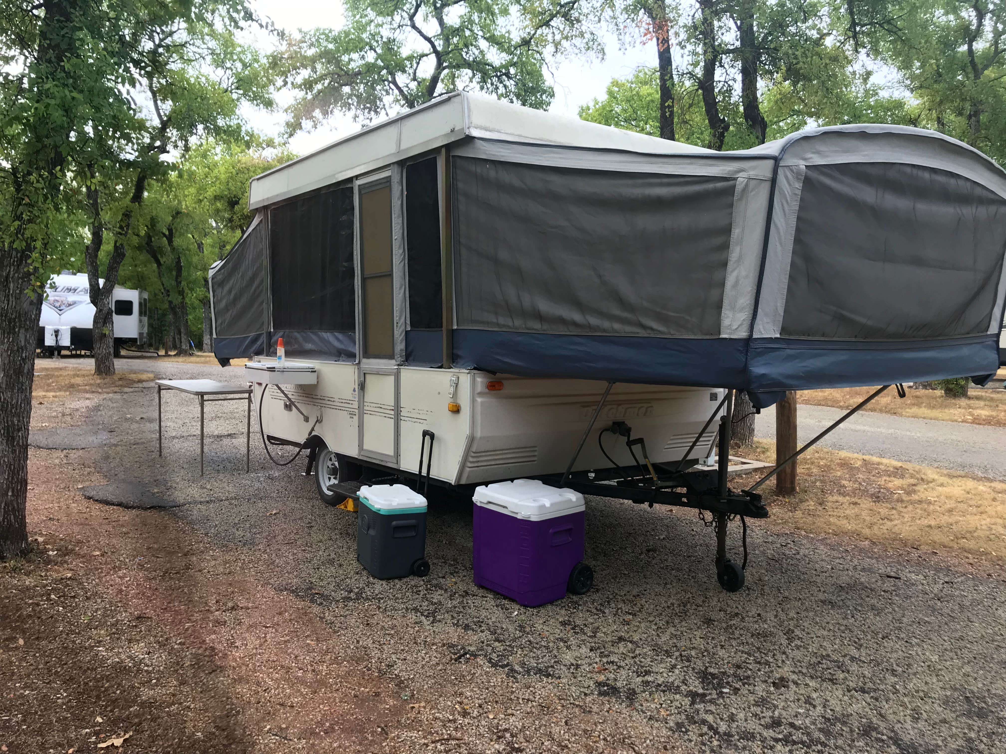 Mollee C.'s photo of rv camping at Thousand Trails Lake Whitney near Waxahachie, TX