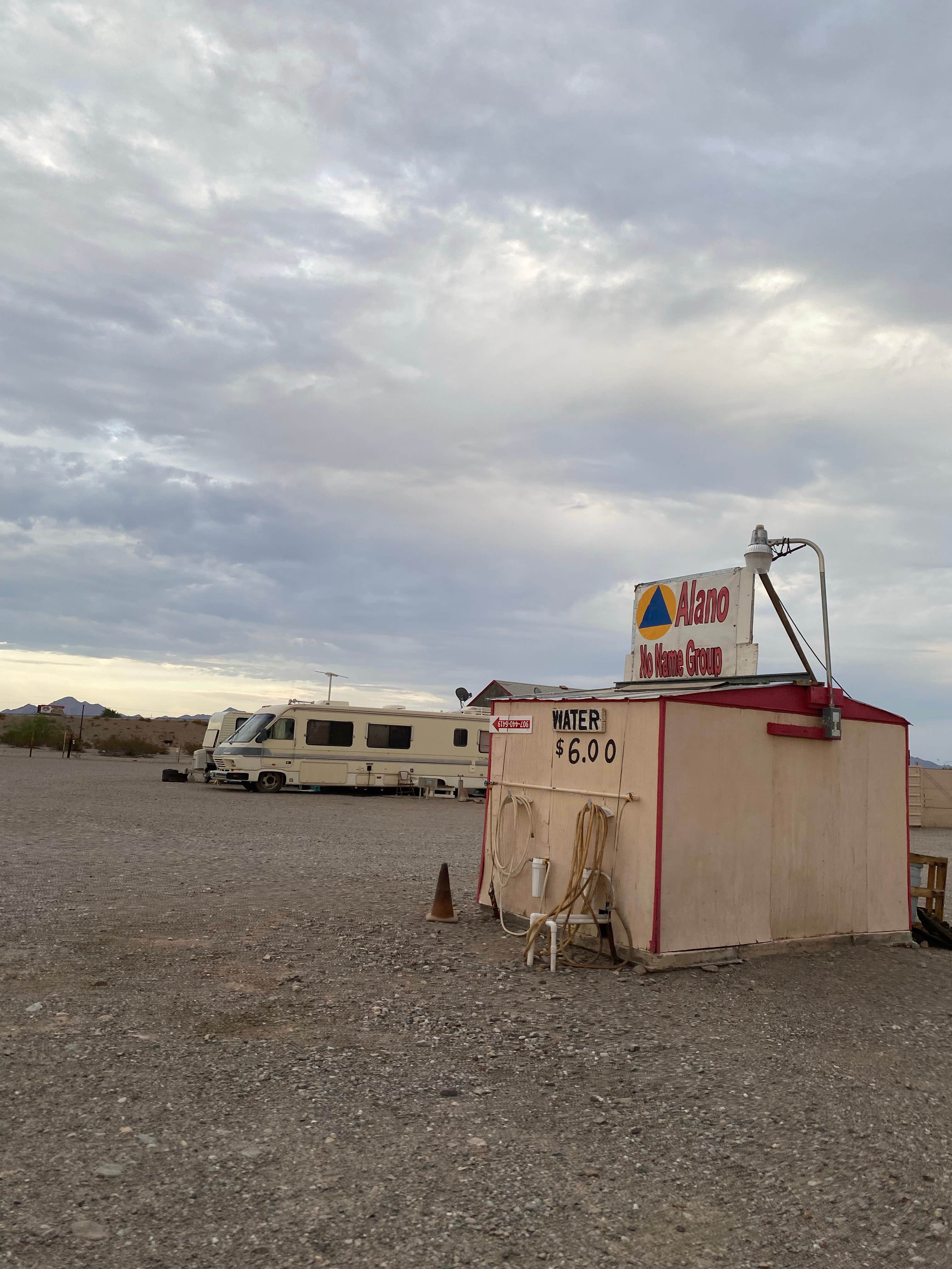 amber N.'s photo of rv camping at Texas BBQ RV Park near Quartzsite, AZ