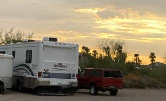 Camping near Coyote Pass RV Park: Texas BBQ RV Park, Quartzsite, Arizona