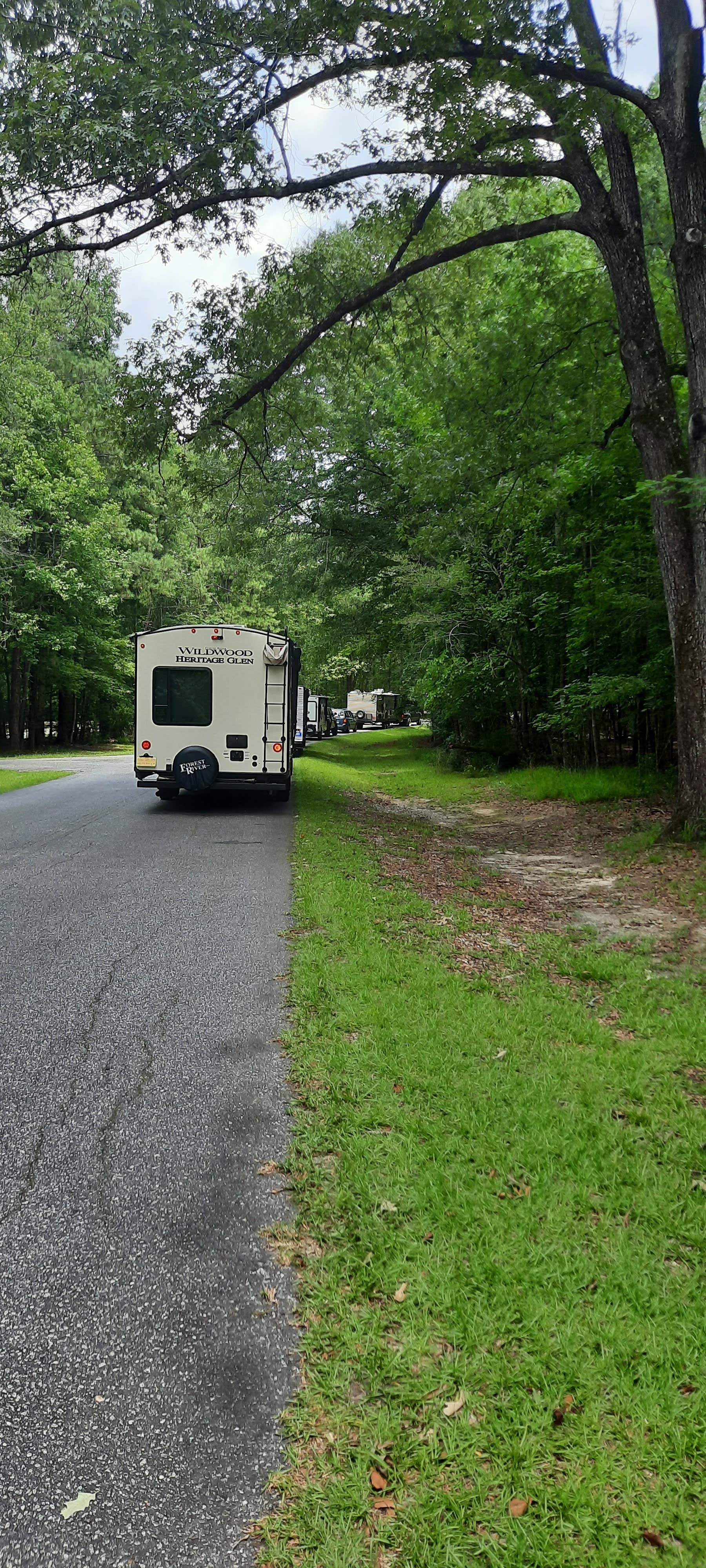 Tony C.'s photo of rv camping at Bluff Creek near Keystone Lake