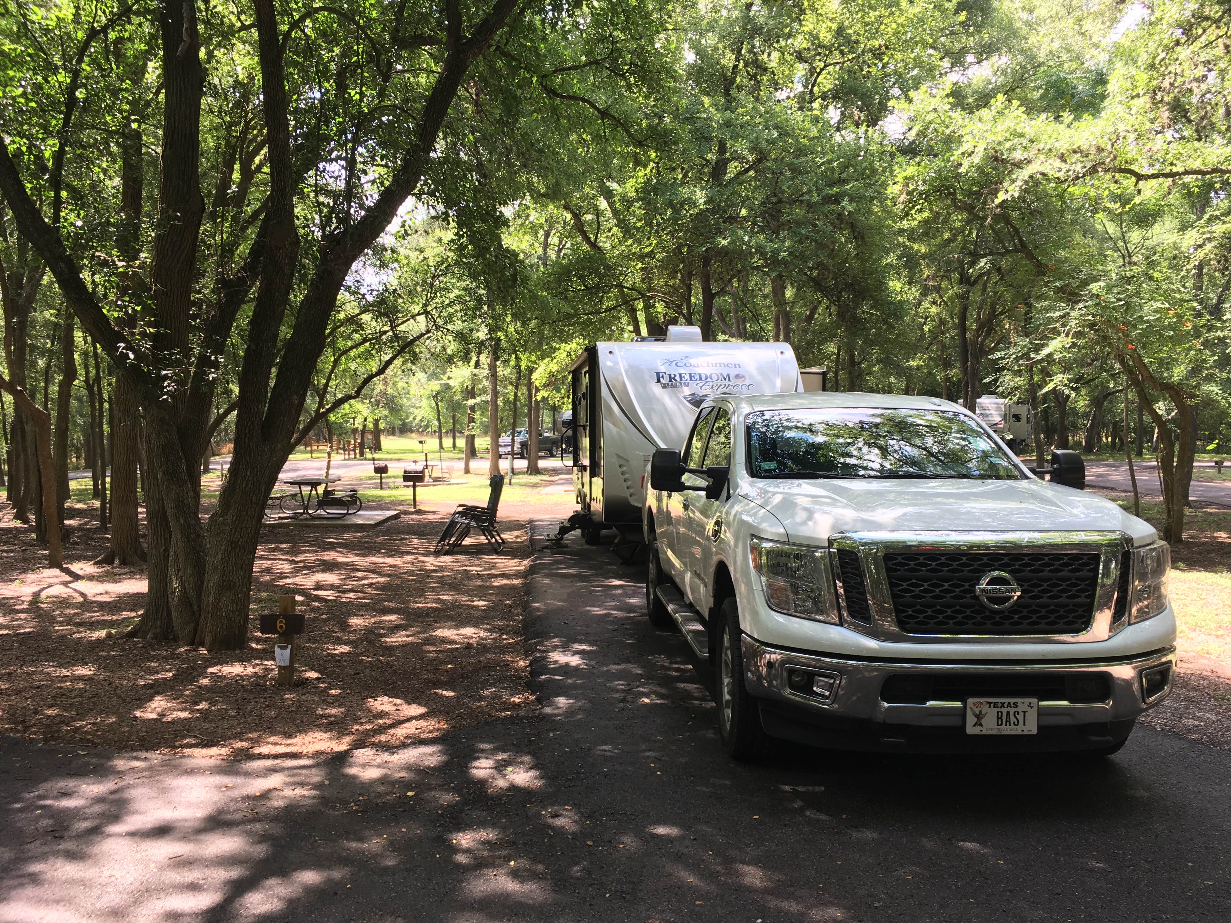 Troy W.'s photo of rv camping at Palmetto State Park Campground near Cuero, TX