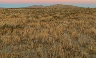 Camping near Sojourn Stays: Desert Yurt Retreat: Discovery Land, Littlerock, California