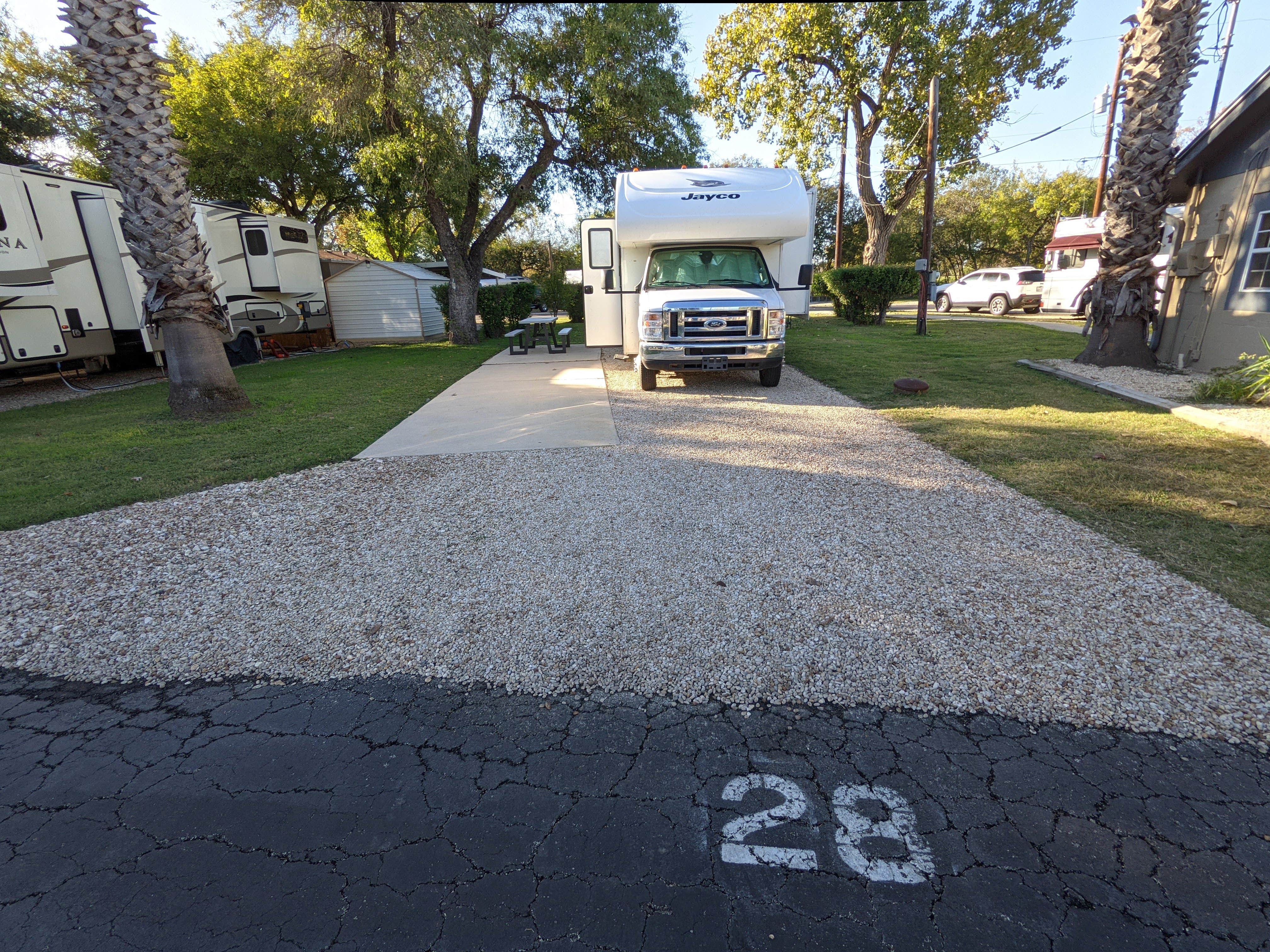 Laura M.'s photo of rv camping at Travelers World RV Resort near Bulverde, TX