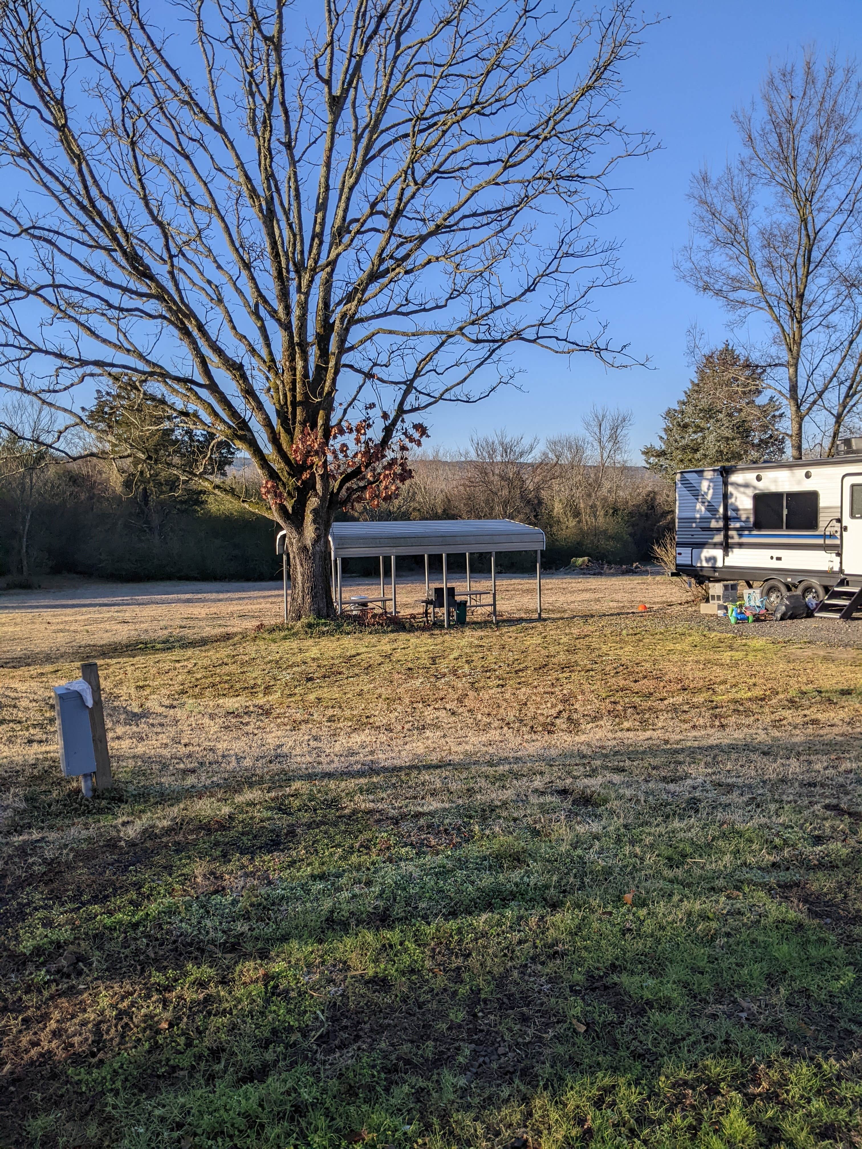 E. M.'s photo of rv camping at Spencer's Landing RV Park near Russellville, AR