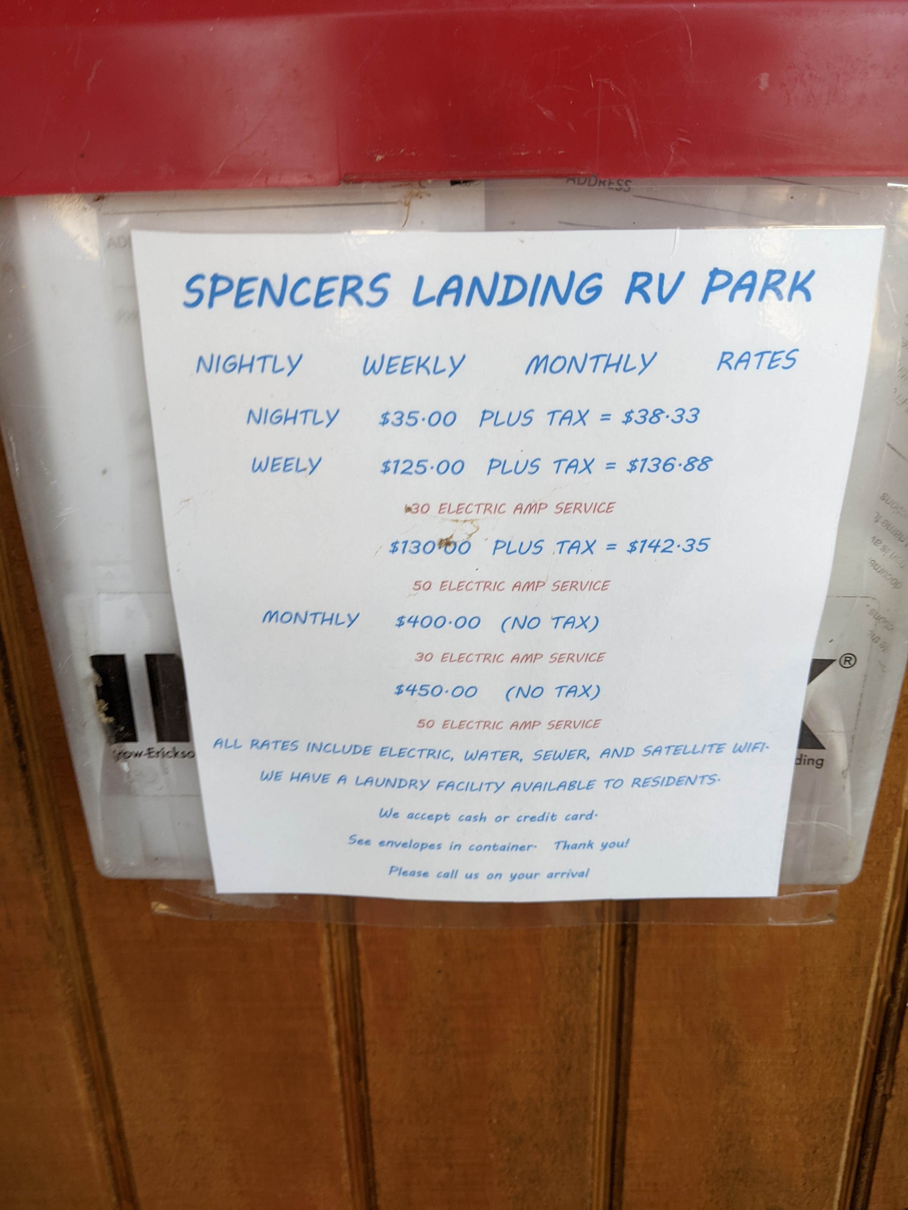 Camper-submitted photo at Spencer's Landing RV Park near Russellville, AR